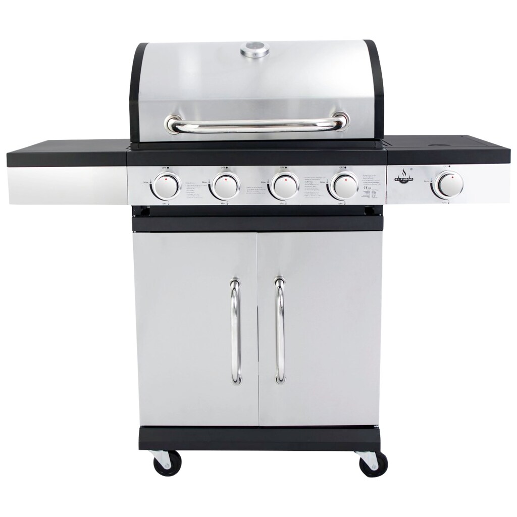 El Fuego Gasgrill »San Antonio«, BxTxH: 120x48x110 cm