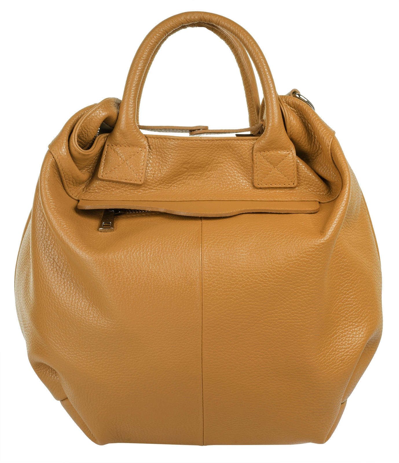 Samantha Look Henkeltasche, echt Leder, Made in Italy