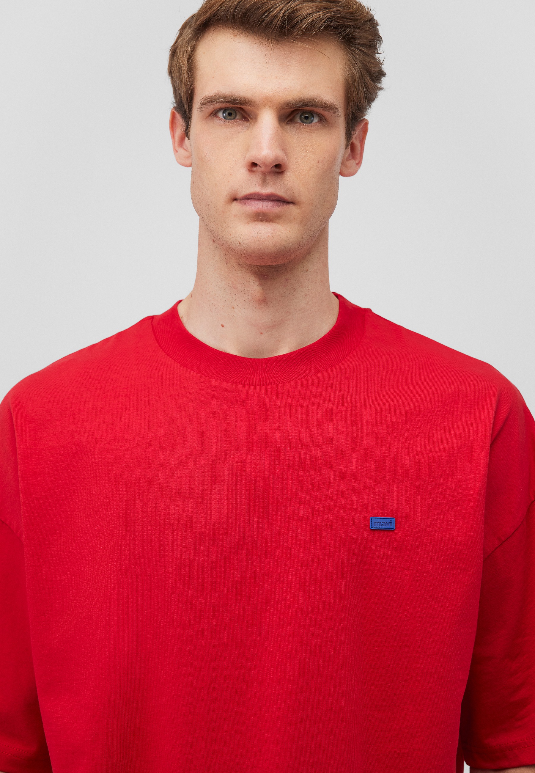 Mavi T-Shirt »CREW NECK T-SHIRT«, Logo T-Shirt