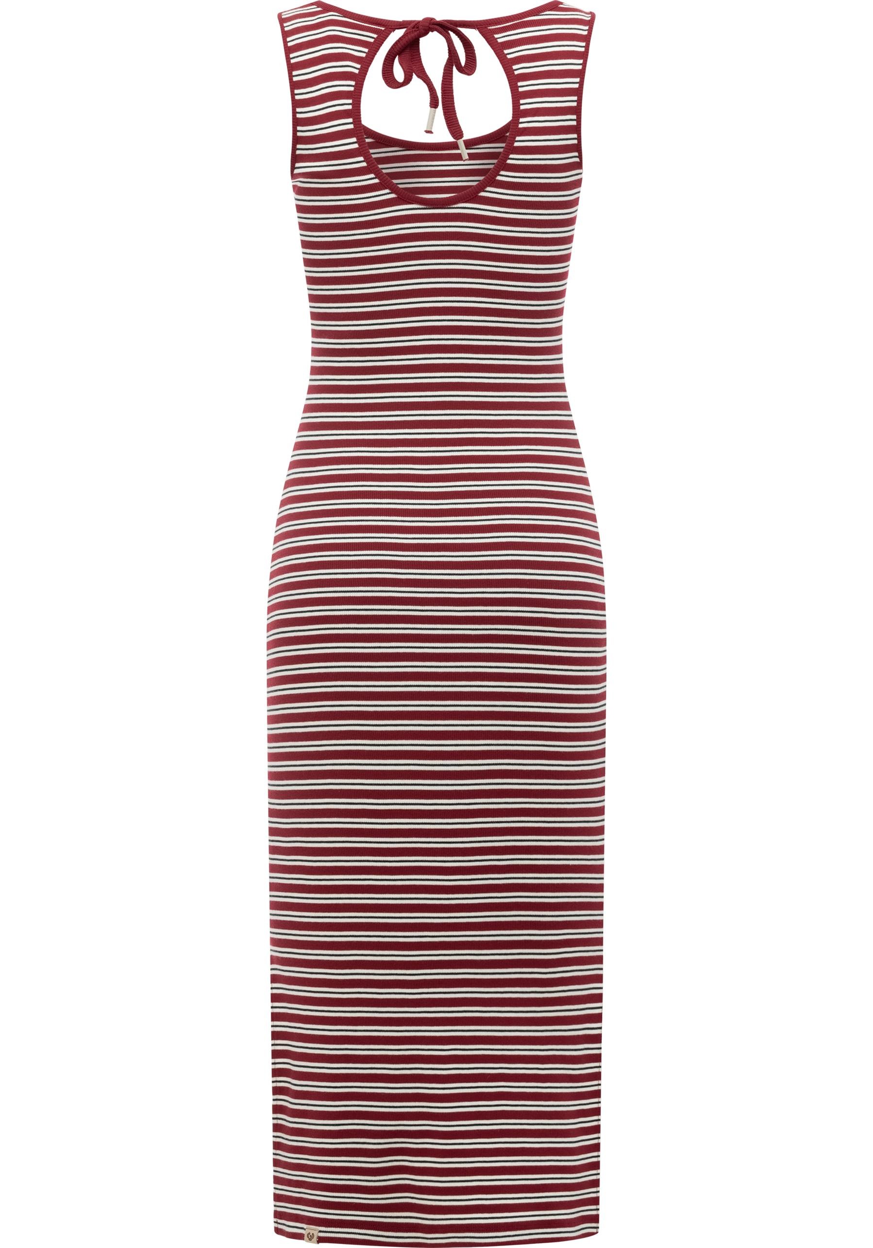 Ragwear Shirtkleid »Montyca Stripes YOUMODO« Ohne Taschen Sommerkleid mit Schlüssellochausschnitt