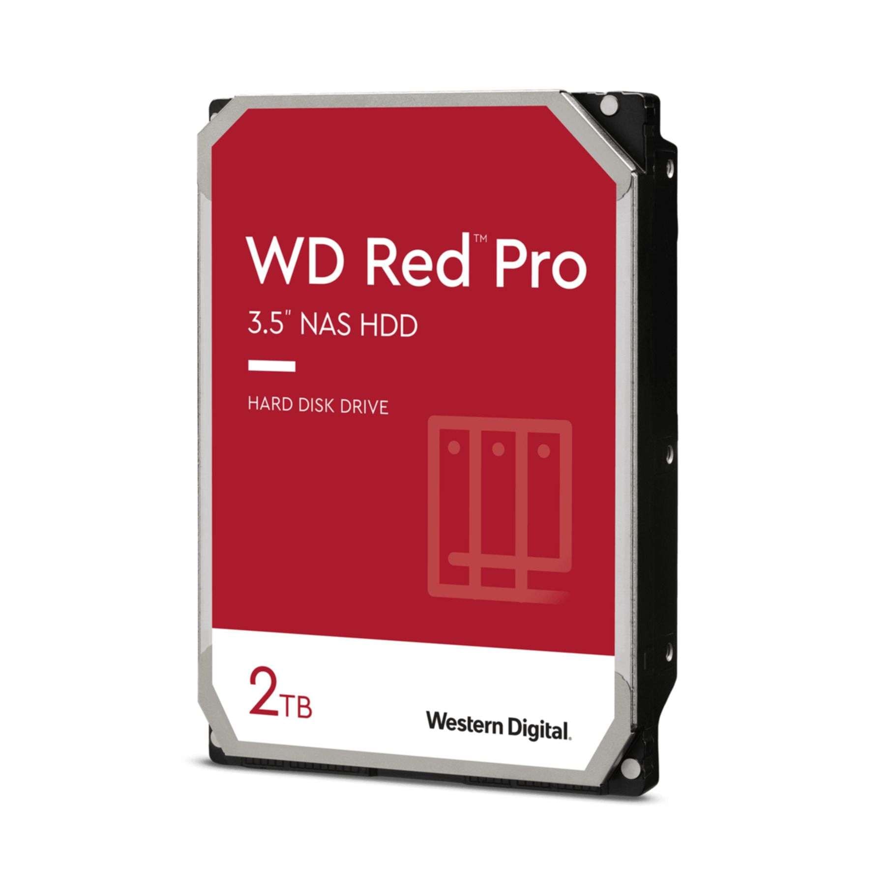 HDD-NAS-Festplatte »Red Pro 2 TB«, 3.5 Zoll, Anschluss SATA III