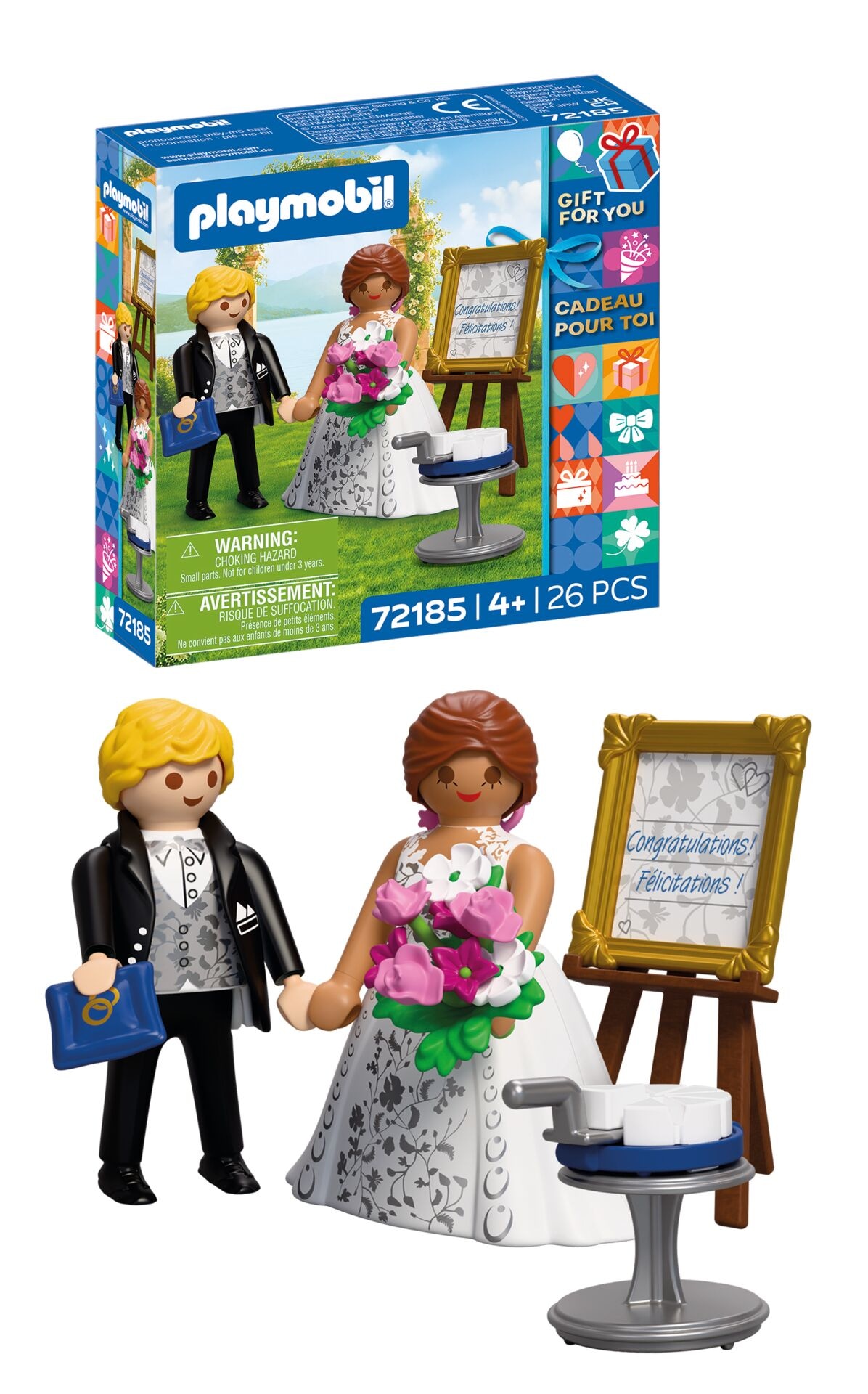 Playmobil® Konstruktions-Spielset »Hochzeit (72185), Life« Made in Europe