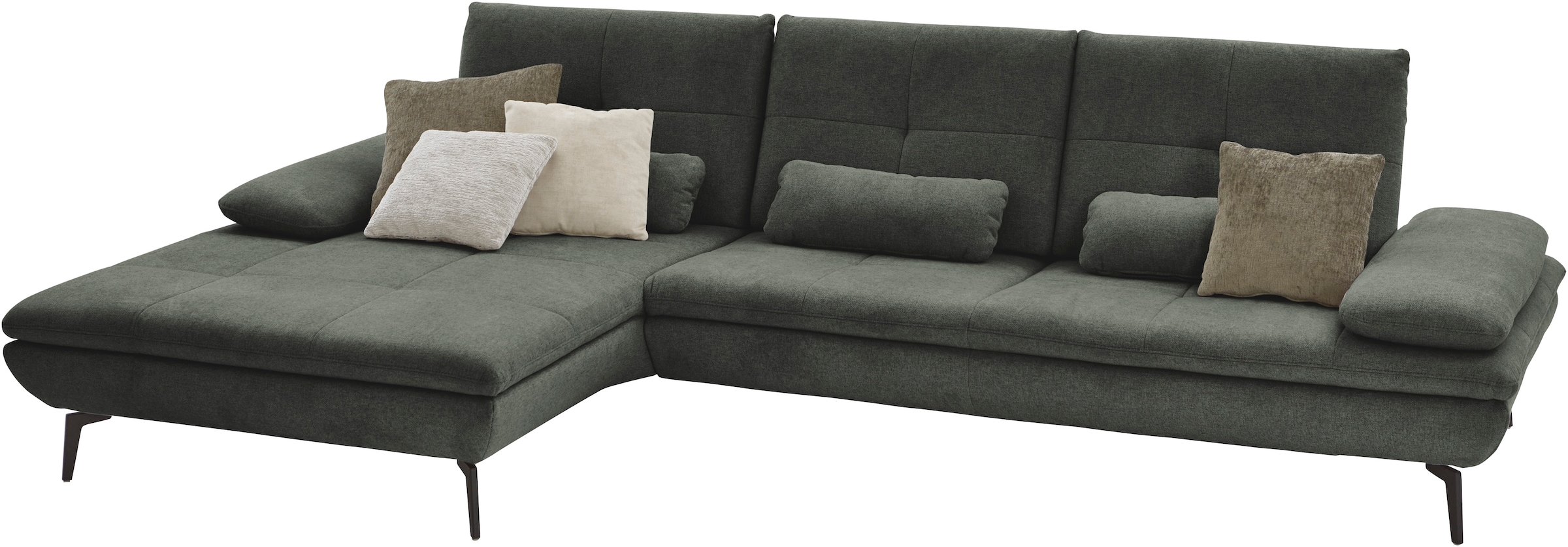 Die PlanBar Ecksofa »MP-IN23002 L-Form«, (2 St.), wahlweise mit Armteil- und Sitztiefenverstellung