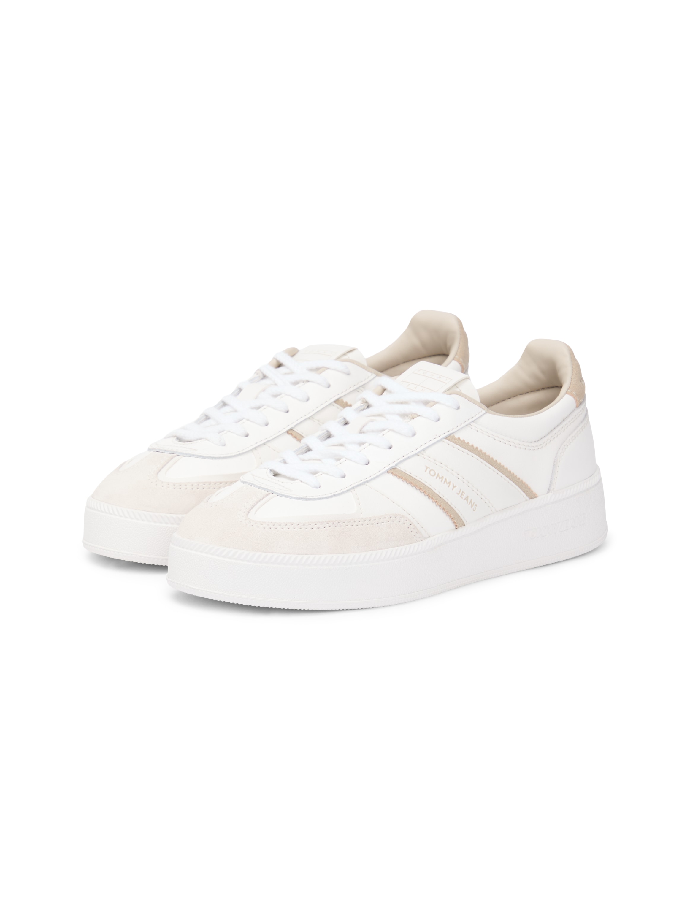 Tommy Jeans Plateausneaker "THE GREENWICH EDGE FLATFORM", Freizeitschuh, Ha günstig online kaufen