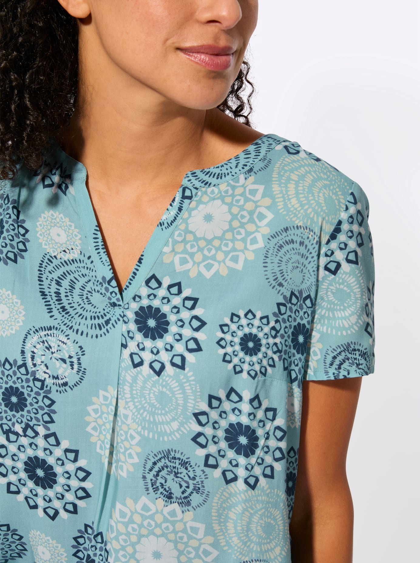 Inspirationen Druckkleid »Druck-Kleid« Eingrifftaschen