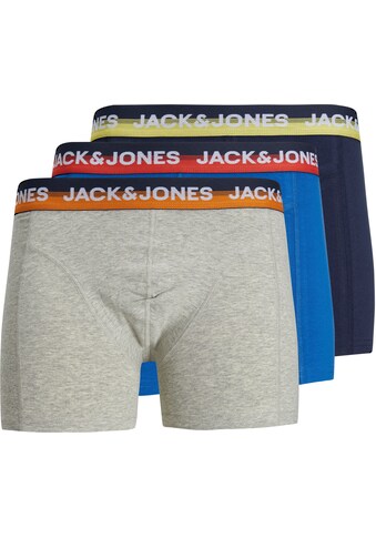 Jack & Jones Boxershorts »CLIFF SOLID TRUNKS 3«, (Packung, 3 St., 3er-Pack) kaufen