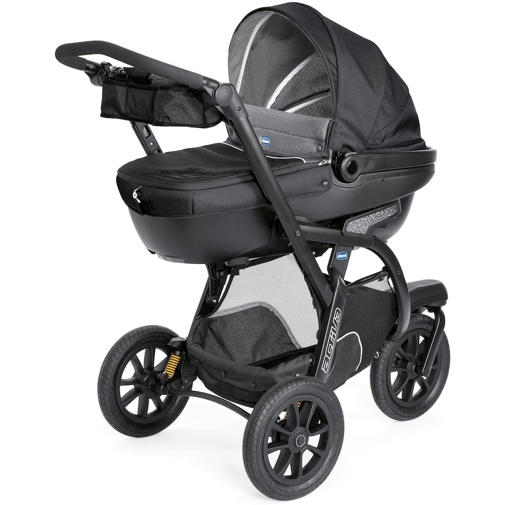 Chicco Kombi-Kinderwagen »Trio-System Activ3 Top, Jet Black«, 15 kg