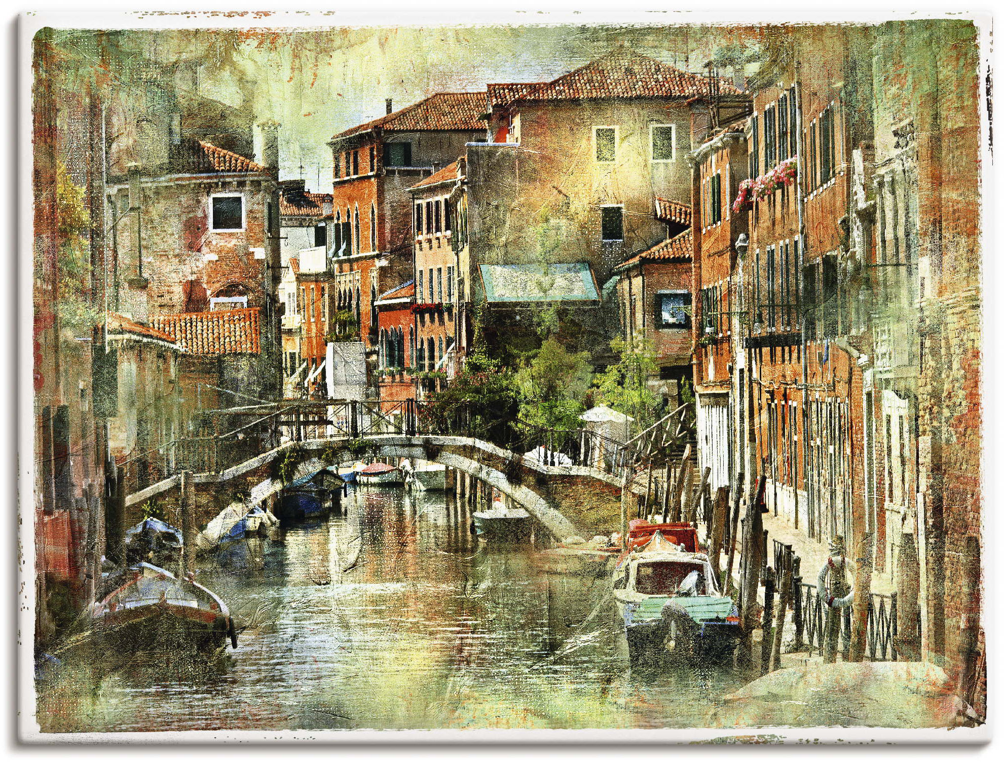 Artland Wandbild »Venedig«, Europa, (1 St.), als Alubild, Leinwandbild,  Wandaufkleber oder Poster in versch. Größen kaufen | BAUR