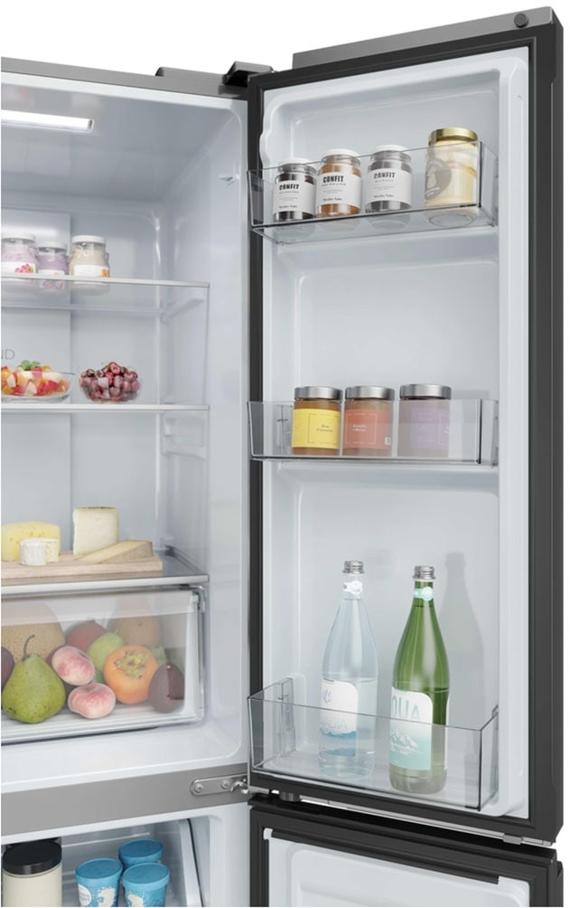 Haier Multi Door »HCR3818DNMM« 181,5 cm hoch 83,3 cm breit NoFrost: Nie wieder abtauen. Externes Display für volle Kontrolle