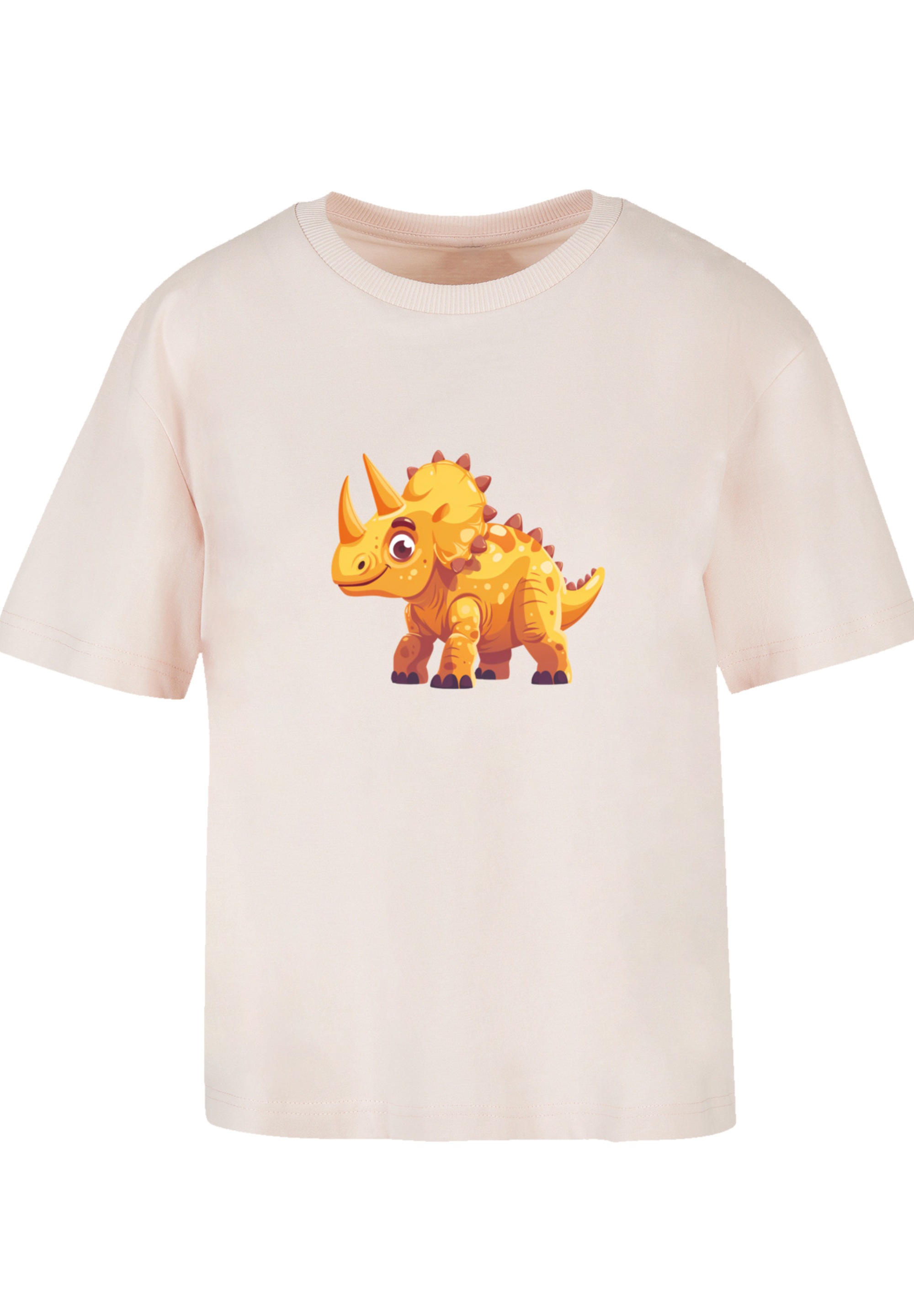 F4NT4STIC T-Shirt »Süßer Triceratops Dinosaurier«, Premium Qualität