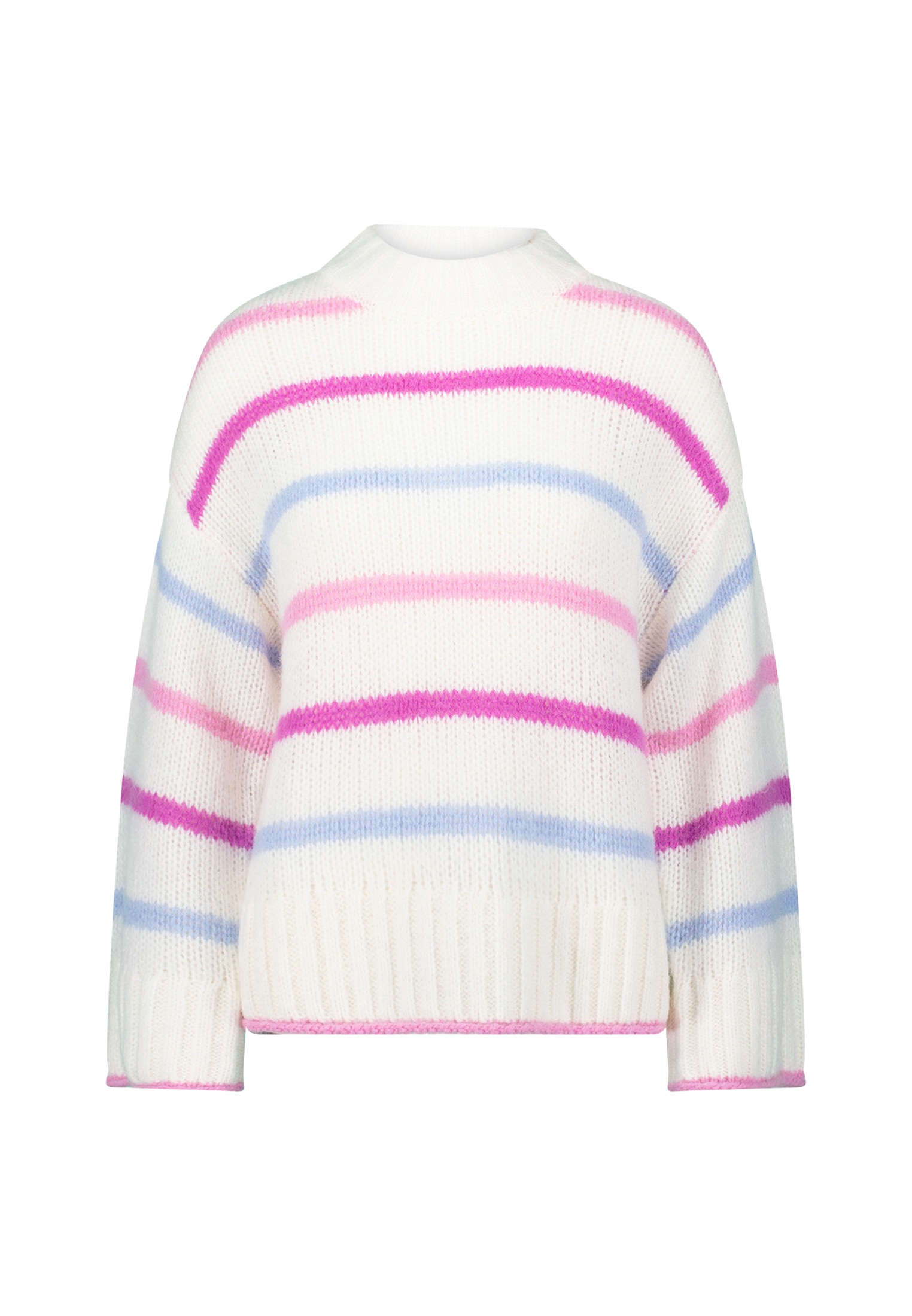 Zero Strickpullover »Damen mit Streifen« 1 tlg. Plain/ohne Details