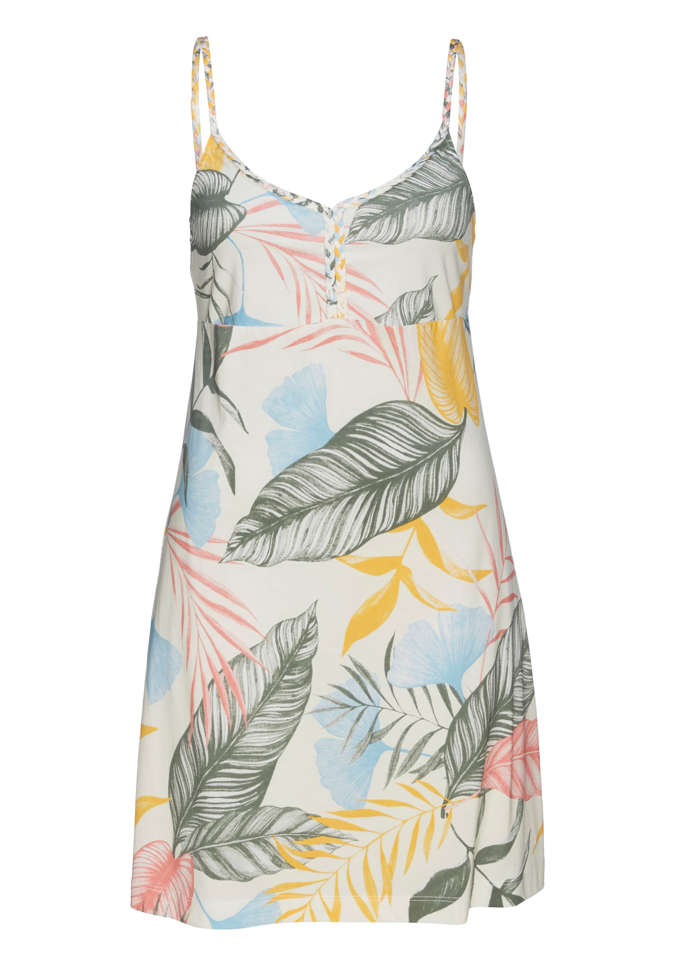 Vivance Dreams Negligé 1-teilig,  uni oder mit floralem Druck