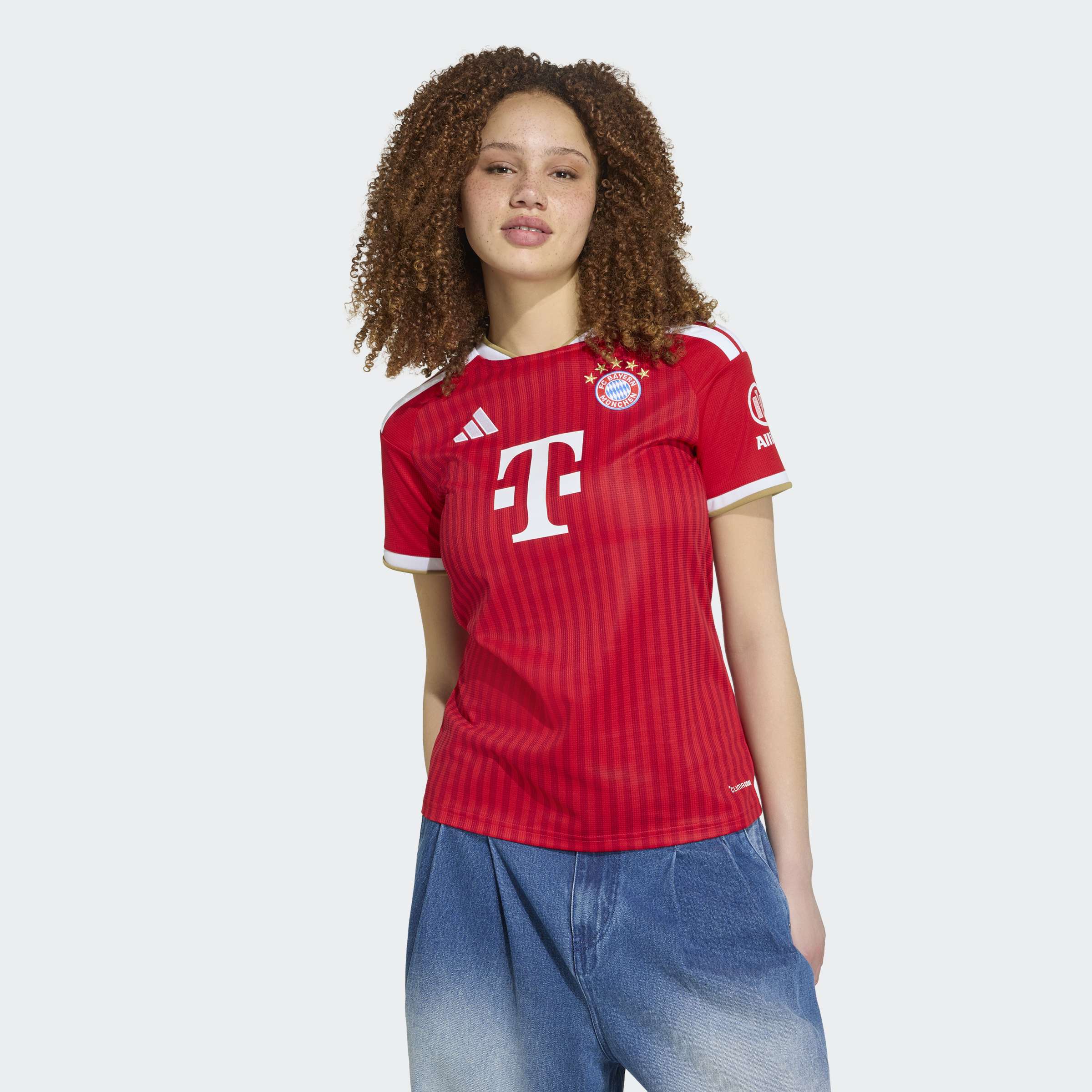 adidas Performance Fußballtrikot "FCB H JSY W" für Erwachsene, aus Polyester, mit Climacool Technologie
