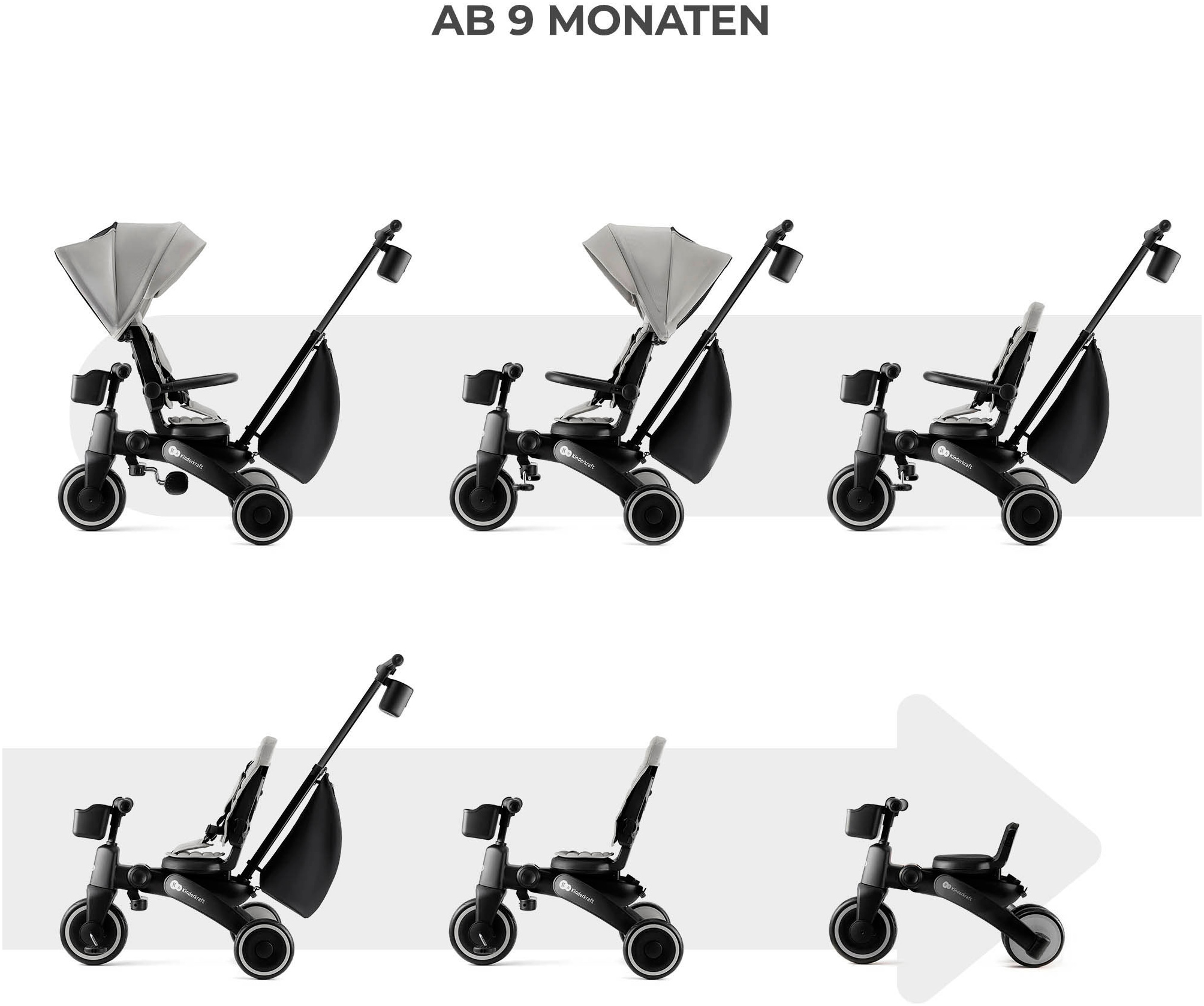Kinderkraft Dreirad »Jazz 2«