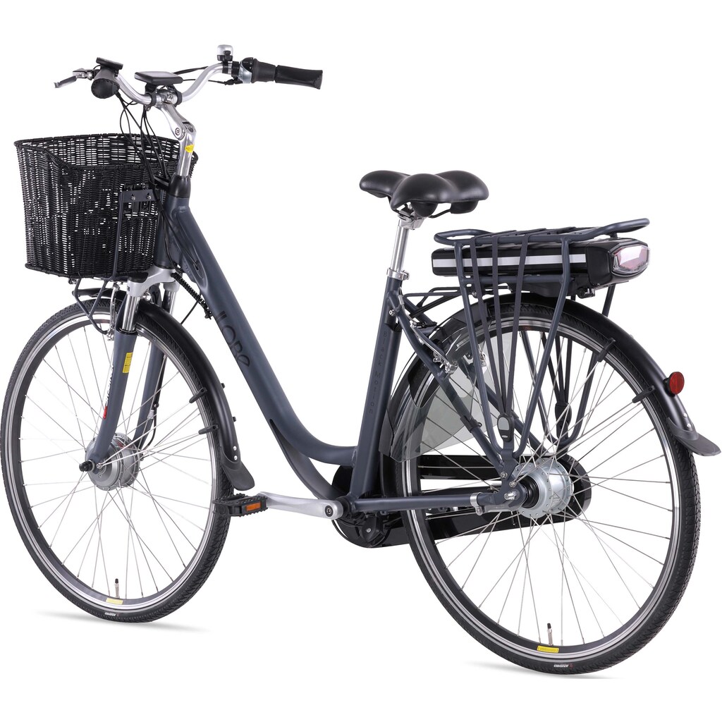 LLobe E-Bike »GreyMotion 3.0, 13Ah«, 7 Gang, Shimano, Frontmotor 250 W