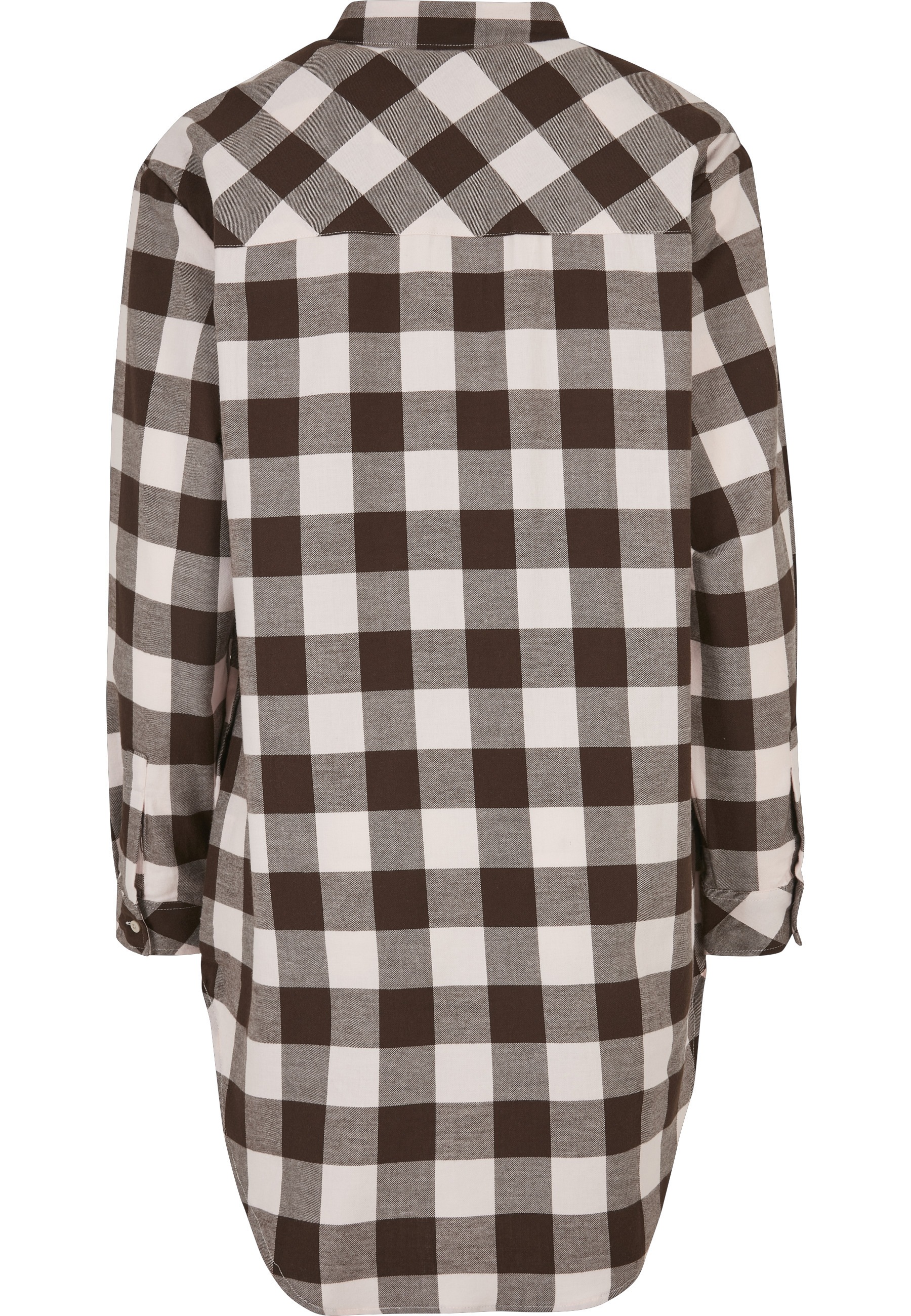 URBAN CLASSICS Shirtkleid "Urban Classics Damen Ladies Oversized Check Flan günstig online kaufen