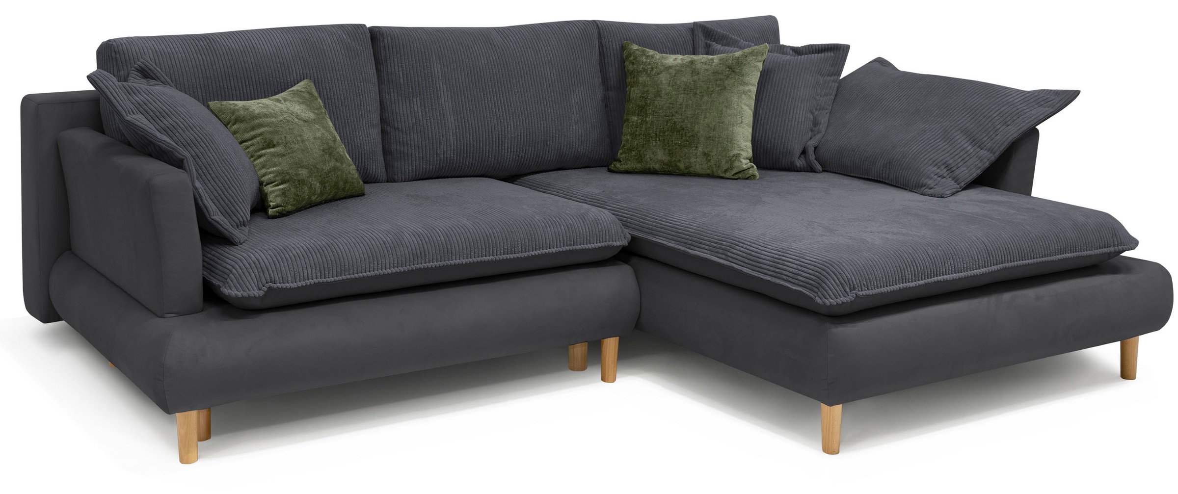 COLLECTION AB Ecksofa "Mandela L-Form" mit Bettfunktion und Bettkasten günstig online kaufen