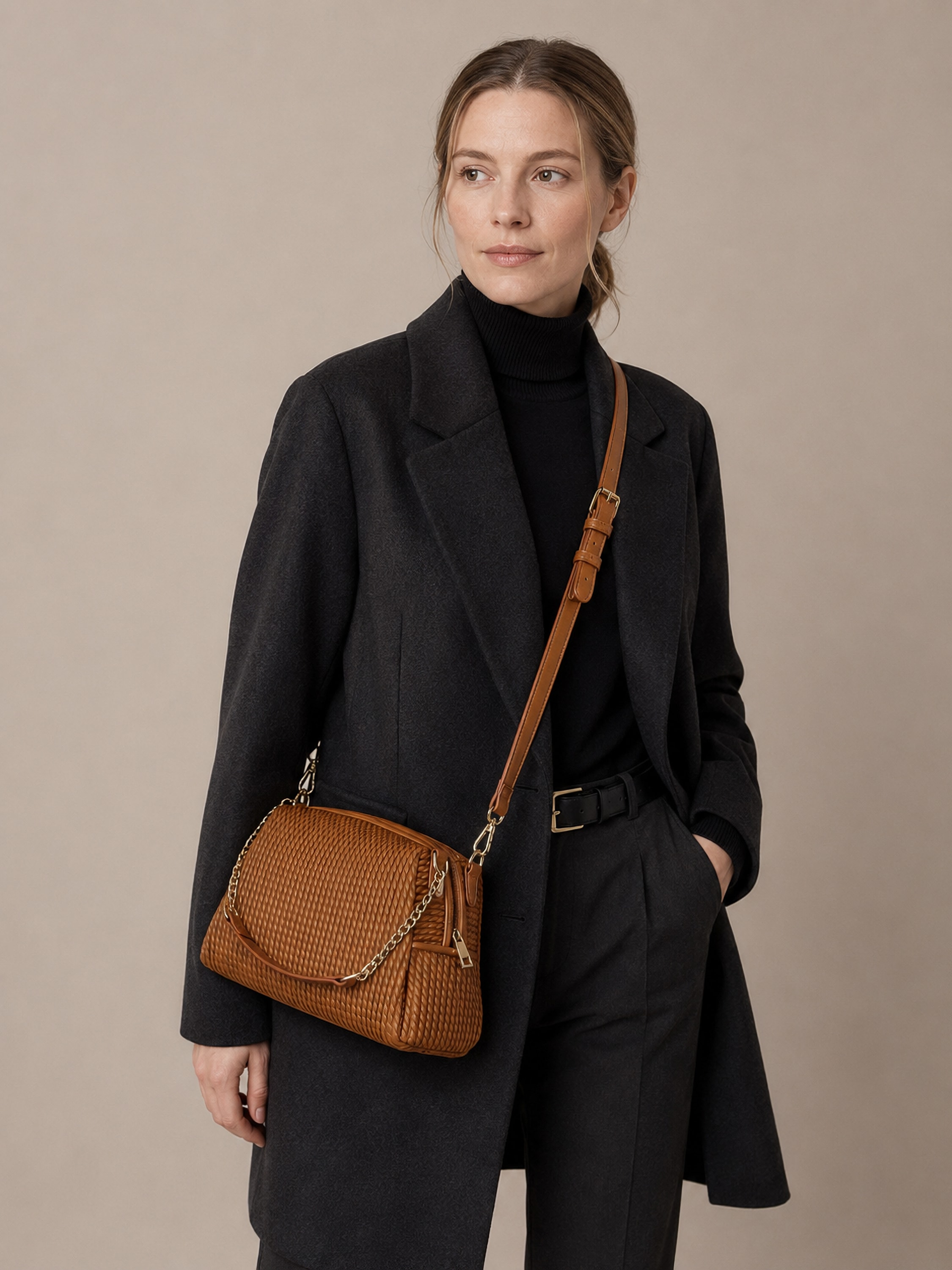 COLLEZIONE ALESSANDRO Schultertasche »Audrey« elegante Tasche in modischem Material