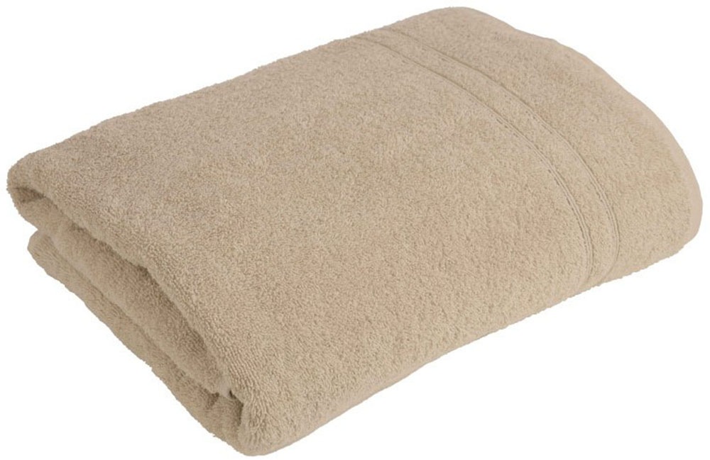 Saunatuch WEWO FASHION, B:80cm L:200cm, beige, Frottee, Frottier, Handtücher, "9518ST", saugstark