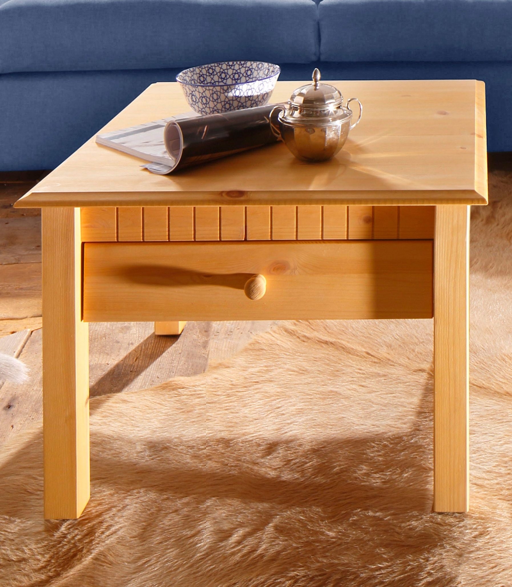 OTTO home Couchtisch "Lisa" Couchtisch, Sofatisch, OTTOs Choice, Home affaire, Breite 60 cm, 1 Schubkasten