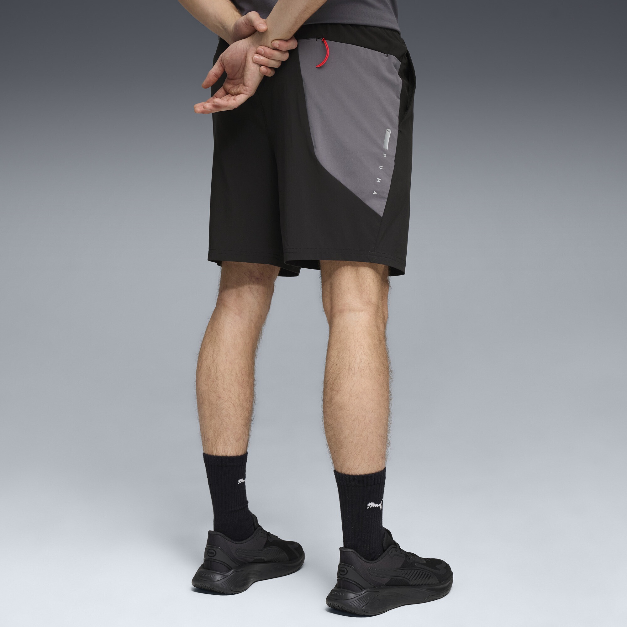 PUMA Trainingsshorts »FLEX STRETCH Gewebte Trainingsshorts Herren«