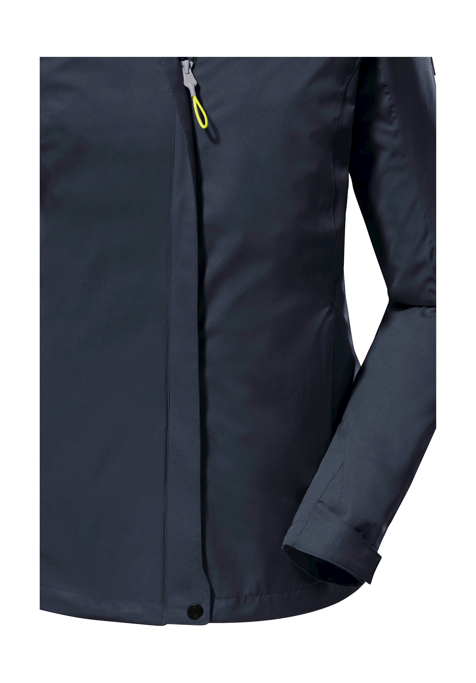 Killtec Outdoorjacke »KOS 133 WMN JCKT«, Wasser- und winddichte Damenjacke mit abnehmbarer Kapuze, PFAS-frei