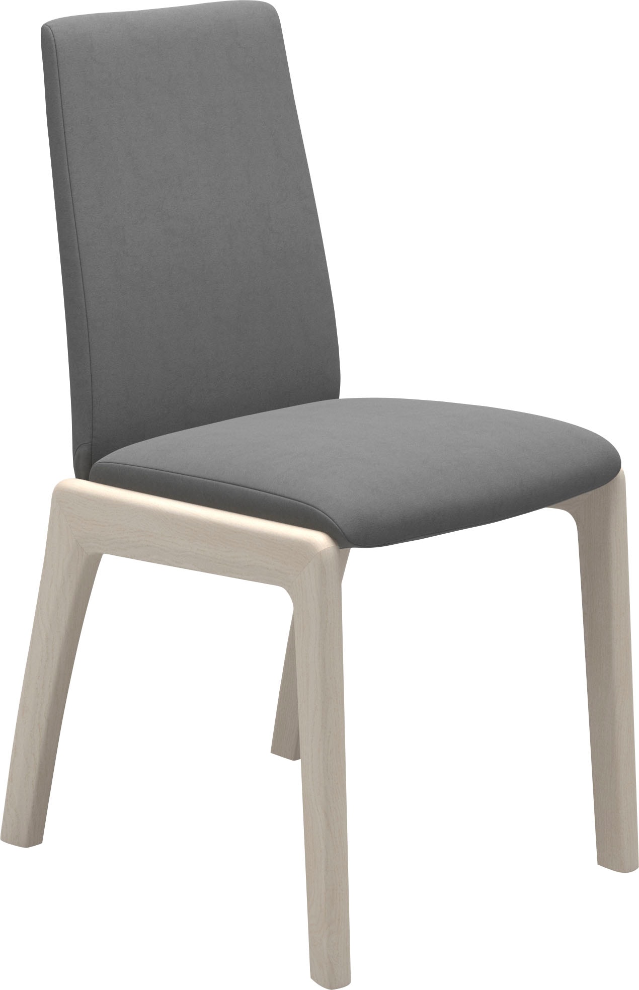 Stressless Polsterstuhl "Laurel" () Low Back, Größe M, mit abgerundeten Beinen in Eiche gekalkt