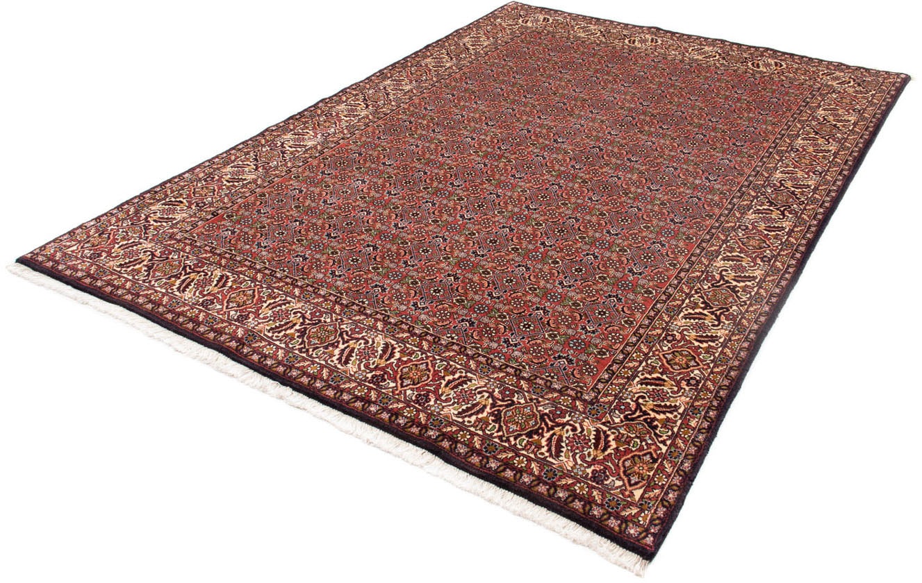 morgenland Orientteppich "Perser - Bidjar - 251 x 172 cm - hellrot", rechteckig, 15 mm Höhe, Wohnzimmer, Handgeknüpft, E