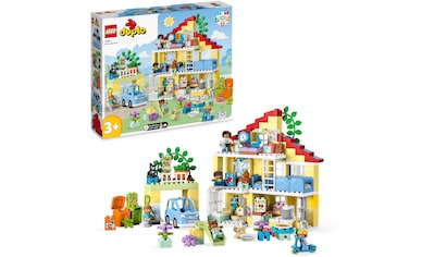 Konstruktionsspielsteine »3in1 Familienhaus (10994), LEGO® DUPLO«, (218 St.), Made in...