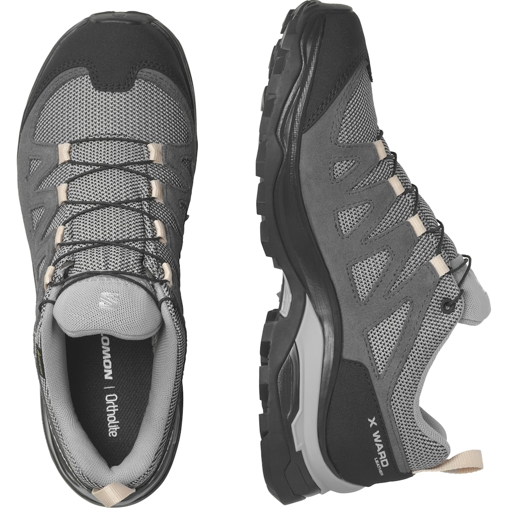 Salomon Wanderschuh »X WARD Leather GORE-TEX«, wasserdicht