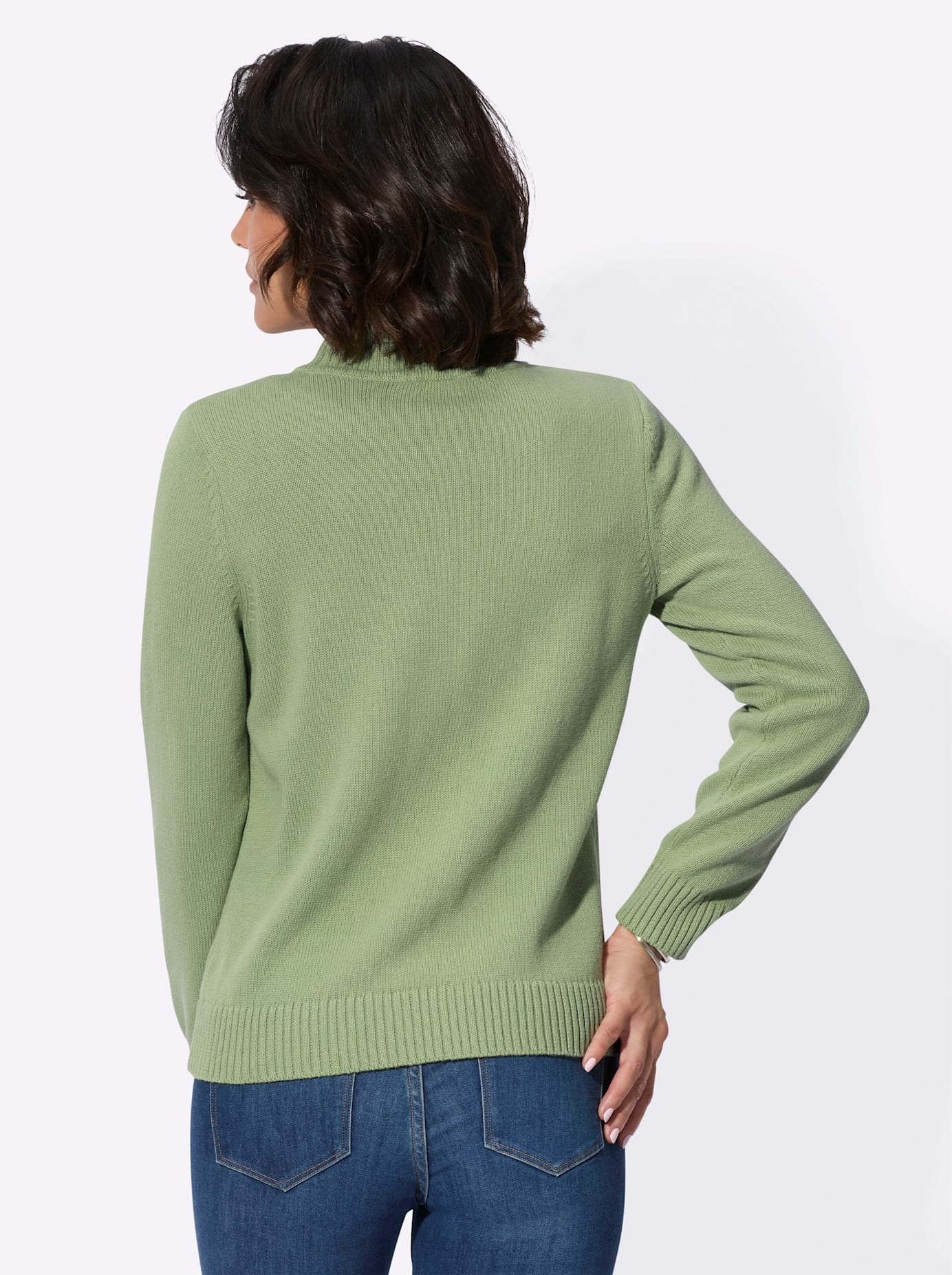 Casual Looks Stehkragenpullover »Pullover«