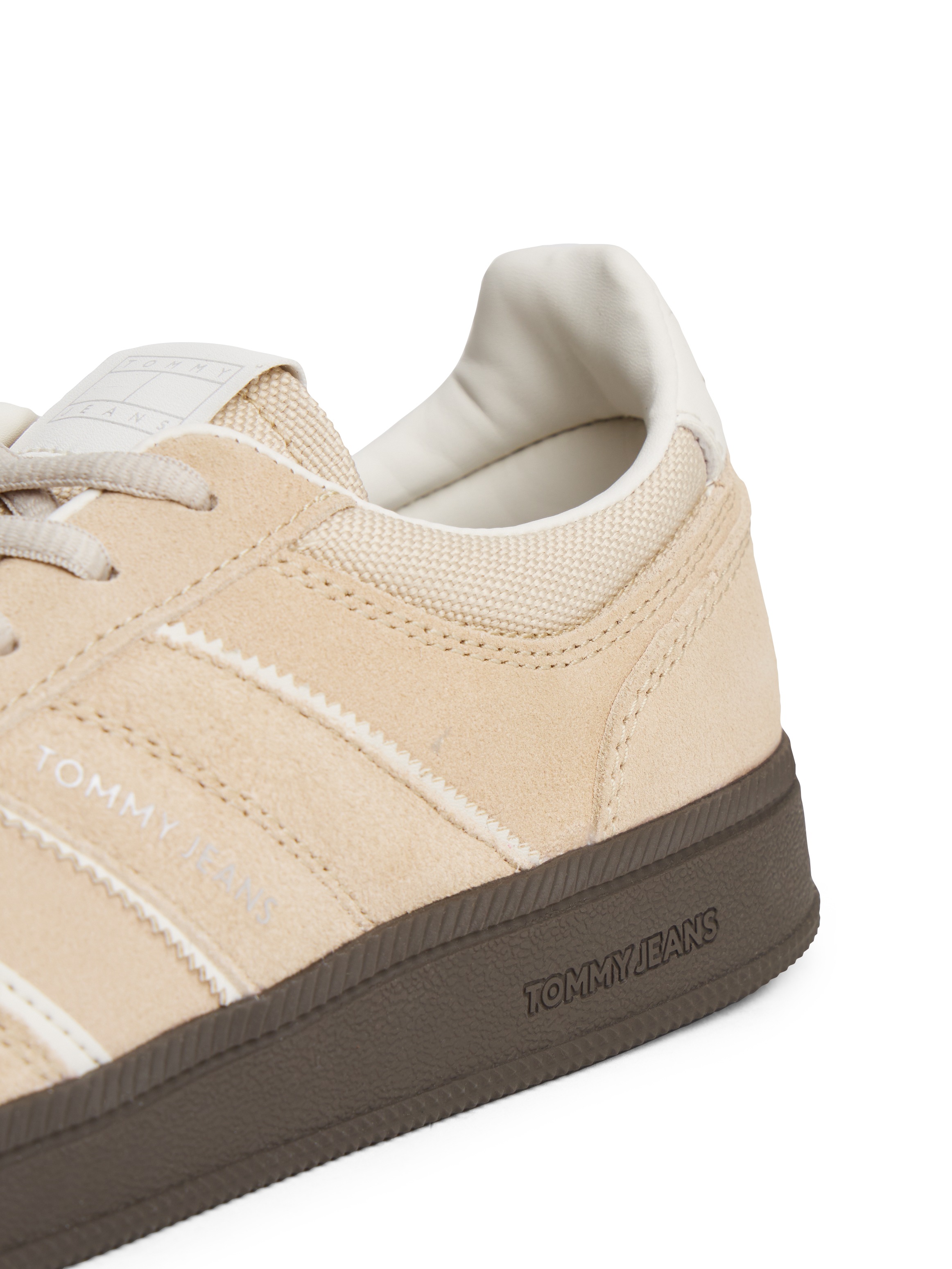 Tommy Jeans Plateausneaker »THE GREENWICH EDGE«, Freizeitschuh, Halbschuh, Schnürer mit Kontrast-Details