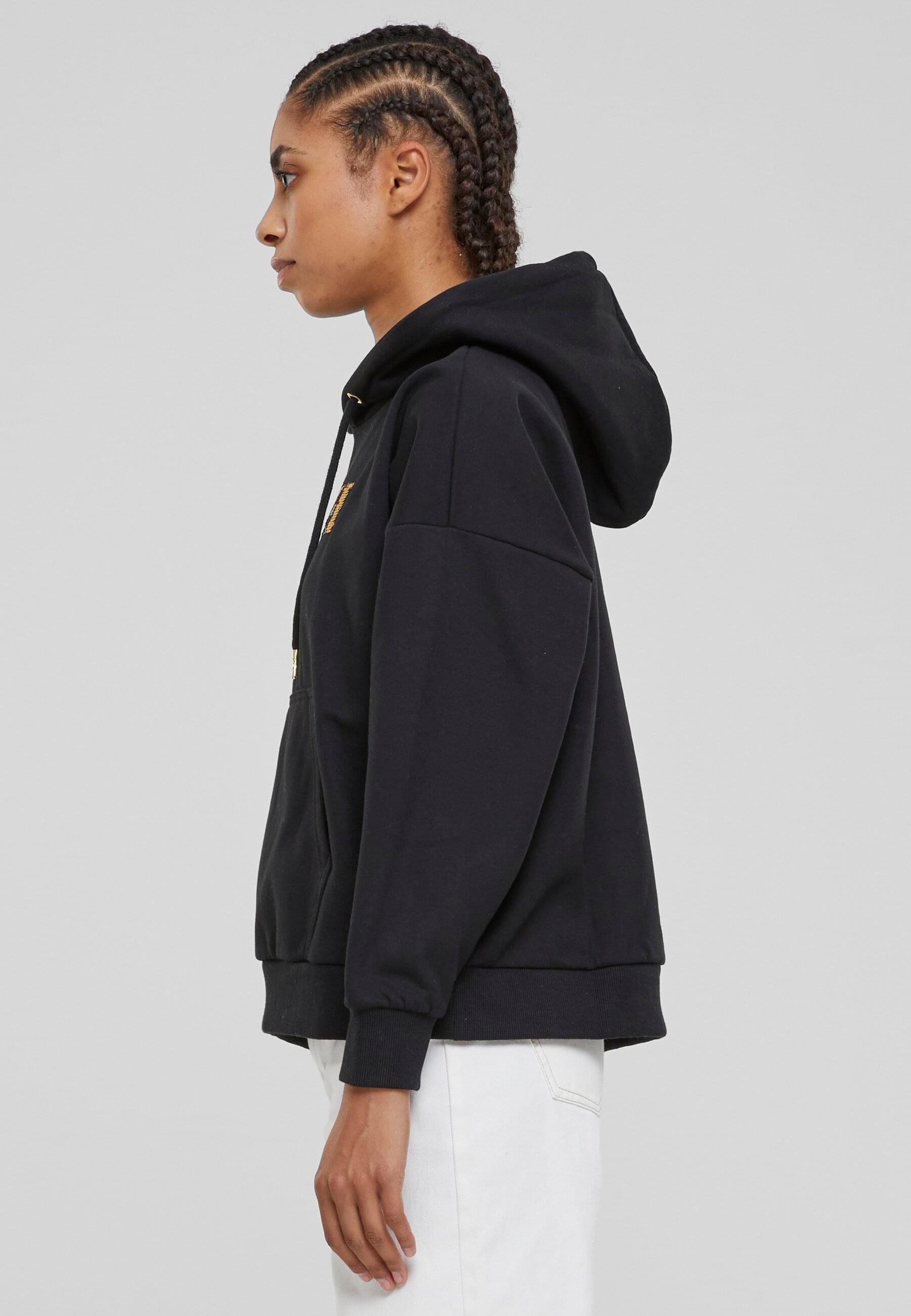 Karl Kani Kapuzenpullover »Karl Kani Damen KW213-059-1 Retro Sequins OS Hoodie black«, (1 tlg.)