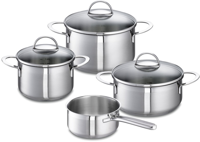 SCHULTE-UFER Topf-Set "Wave" Set, Bratentopf Ø 20 cm, Fleischtopf Ø 16/20 c günstig online kaufen