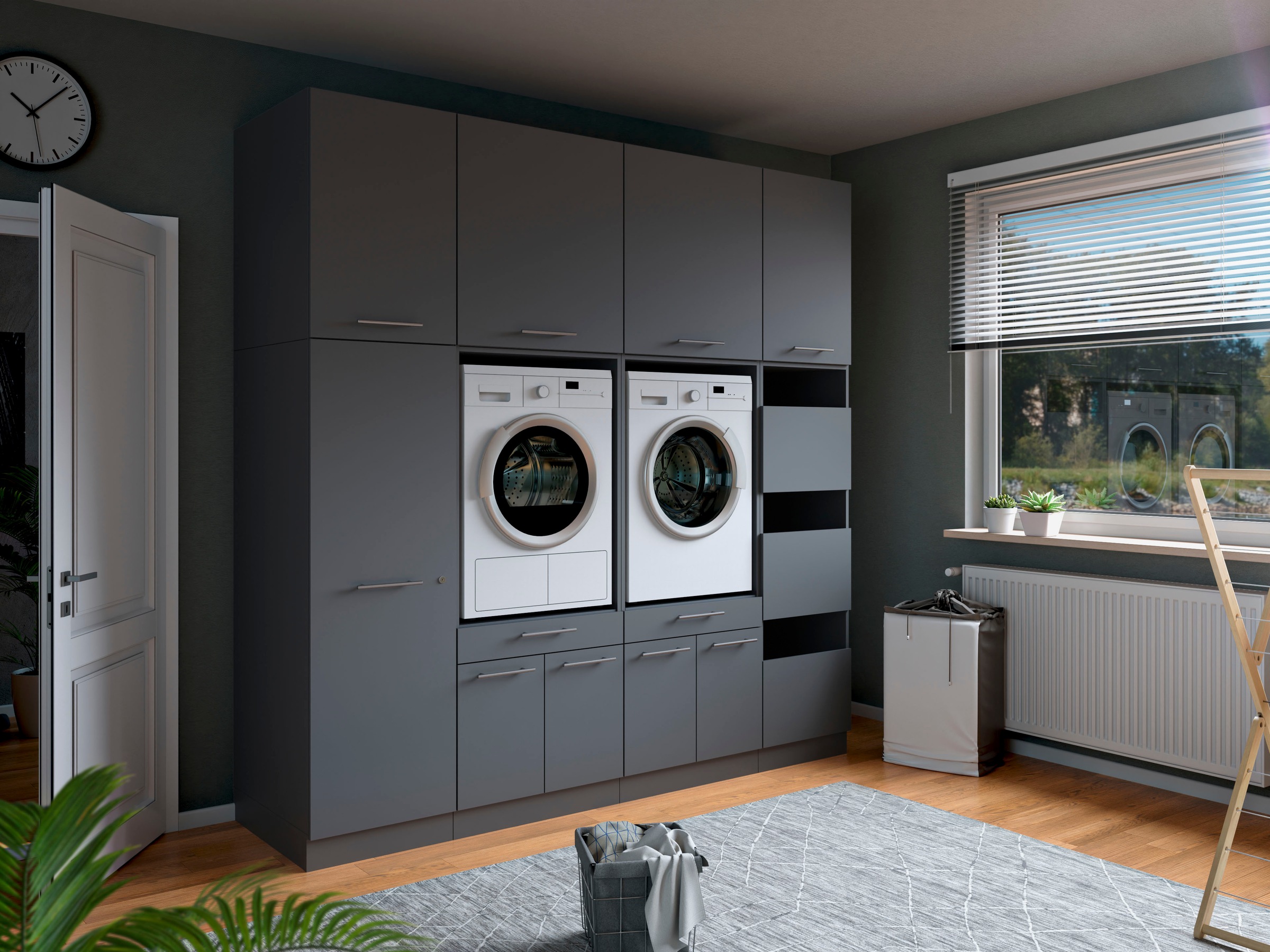 Laundreezy Mehrzweckschrank-Set "Laundreezy, 8-tlg. Mehrzweckschrank-Set B/ günstig online kaufen