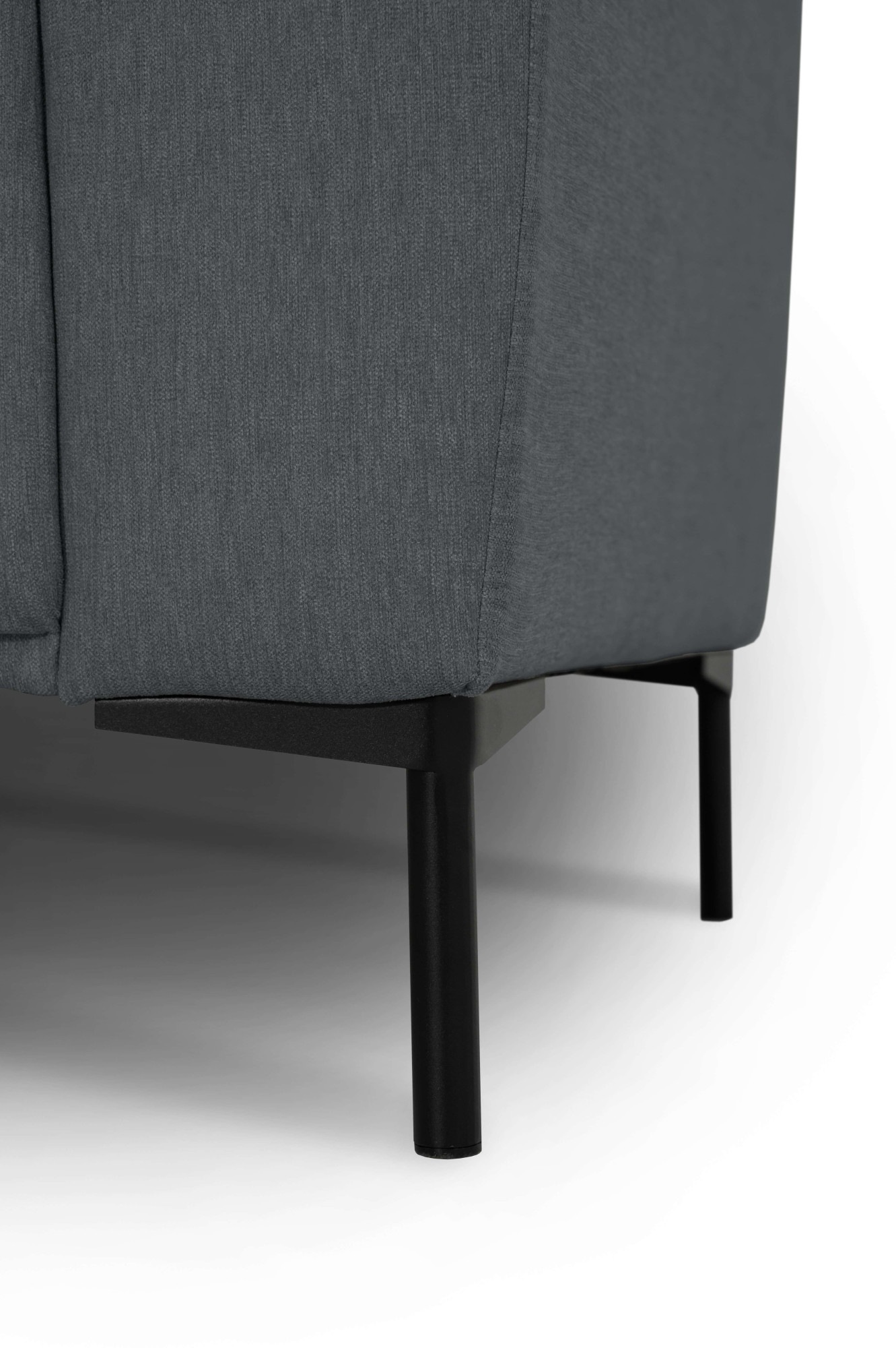 andas Ecksofa »Melby«, (2 St.), Breite 275 cm, in einem weichen Struktur Stoff, lose Rückenkissen