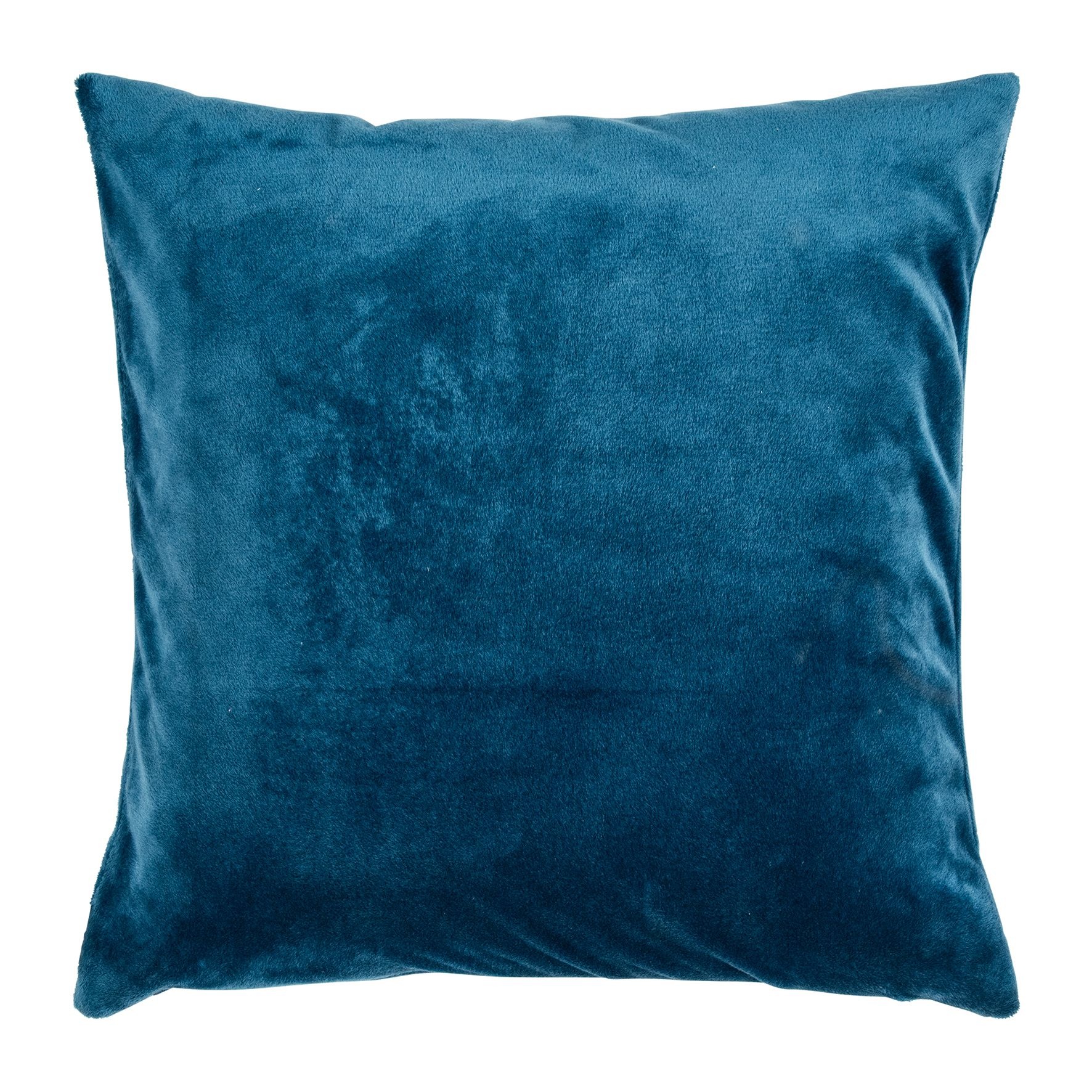 Dekokissen PAD "Smooth", denim blau, unifarben, B:50cm H:2cm L:50cm, Polyester, Dekokissen_Sitzkissen_Kissenhüllen, Perfekte Farbabstimmung