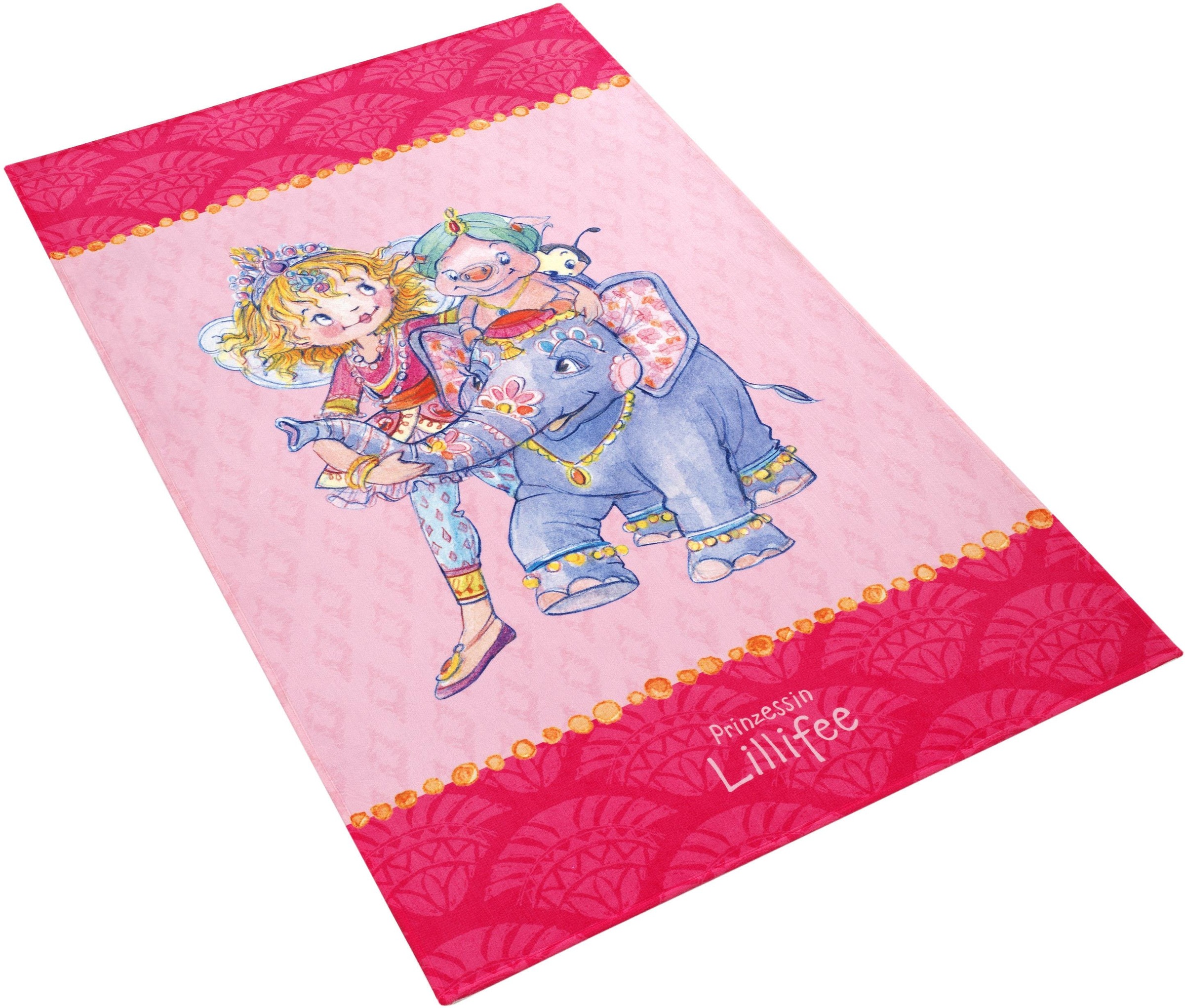 Prinzessin Lillifee Kinderteppich »LI-111« rechteckig 6 mm...