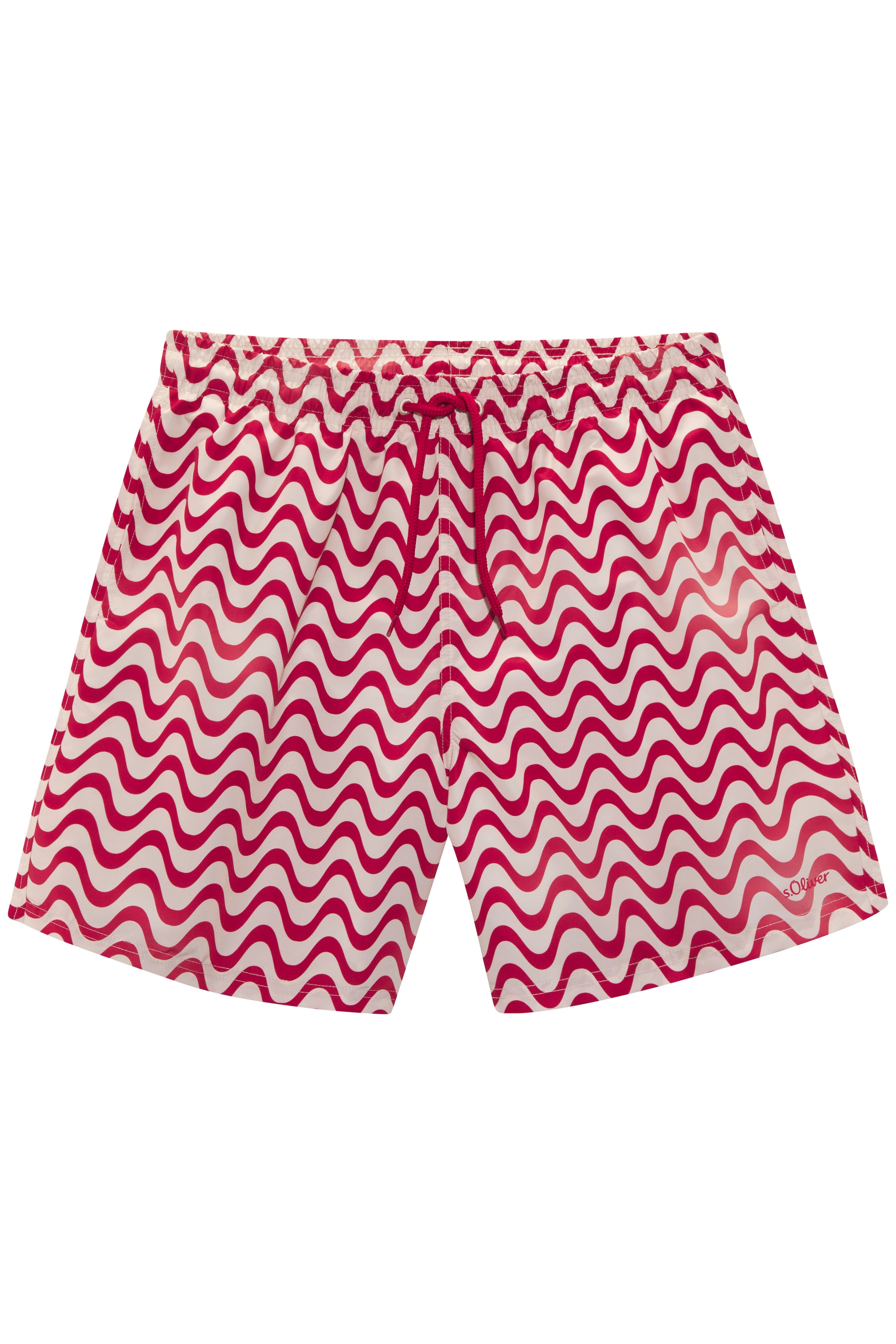 s.Oliver Badeshorts »Jeason«, im Wellendesign