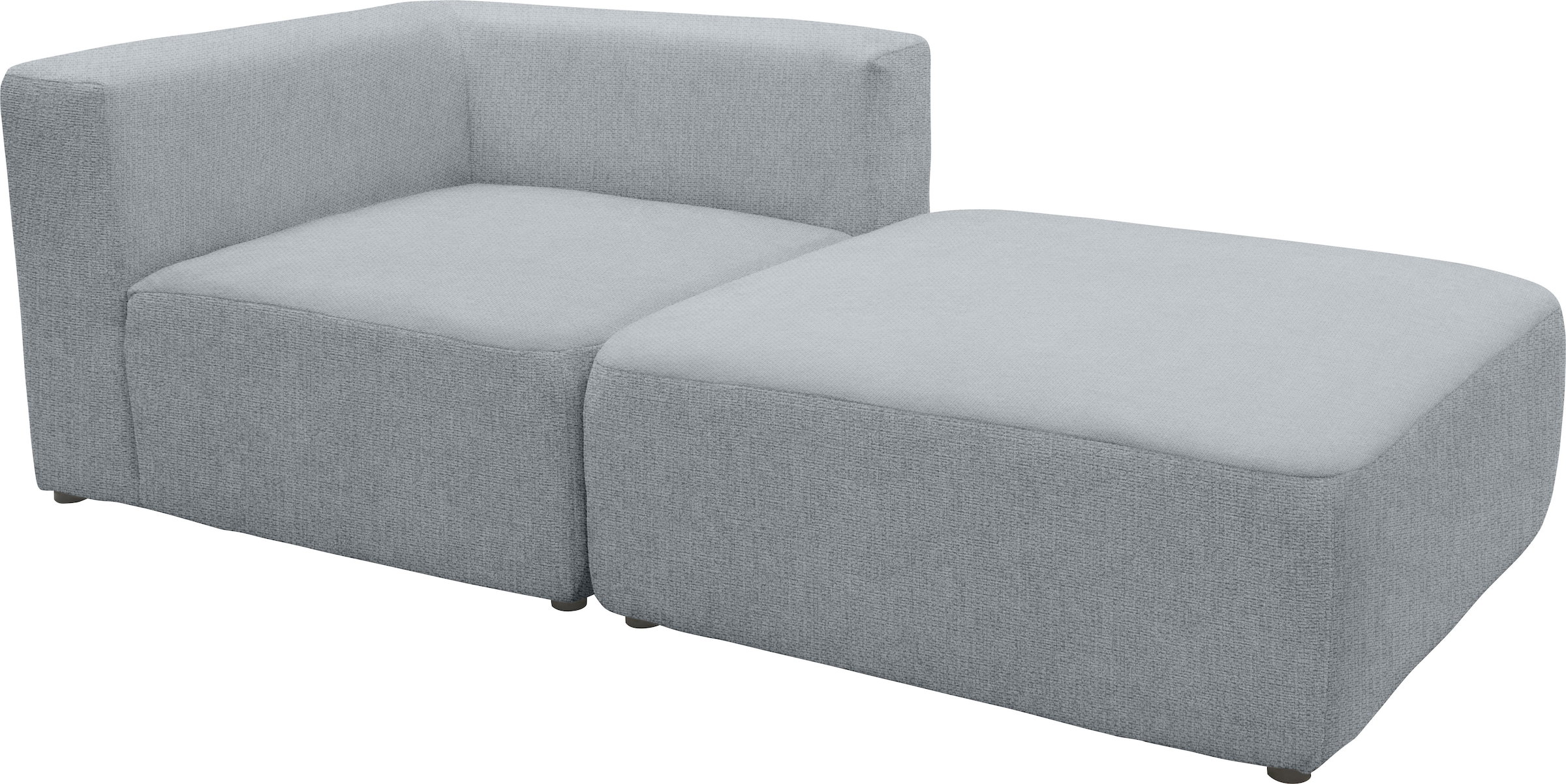 andas Sofa-Eckelement »Utvik bestehend aus Eckelement und Hocker«, als Modul oder separat verwendbar