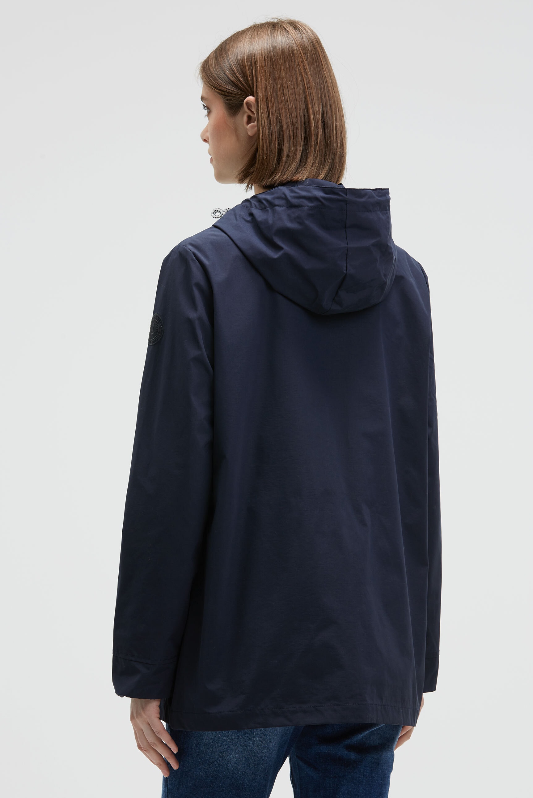 SOCCX Funktionsjacke mit Kapuze mit Windbreaker-Bündchen und Waterproof-Eingrifftaschen