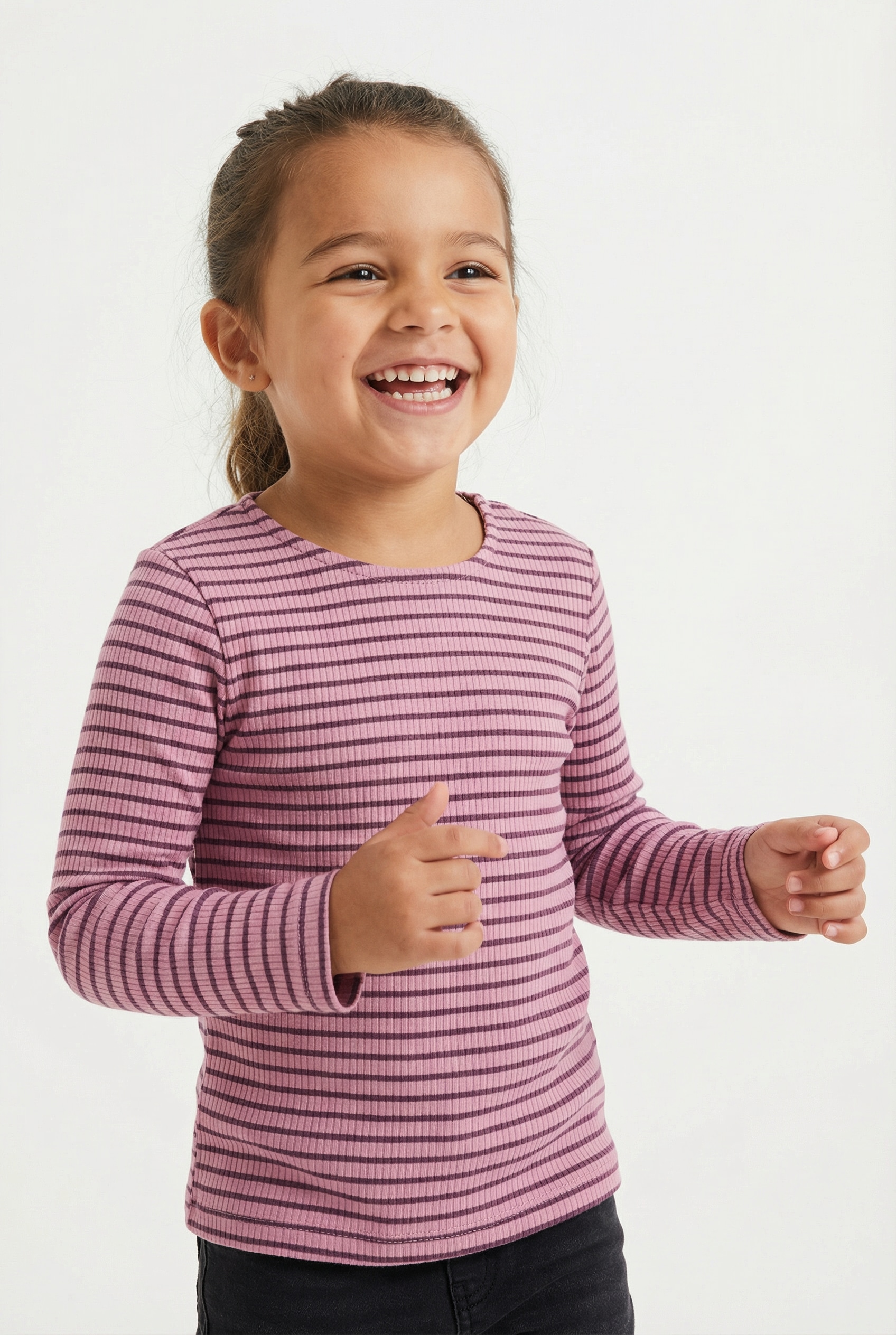 KIDS ONLY Langarmshirt »KMGMAUDE LIFE STRIPE LS TOP JRS NOOS«