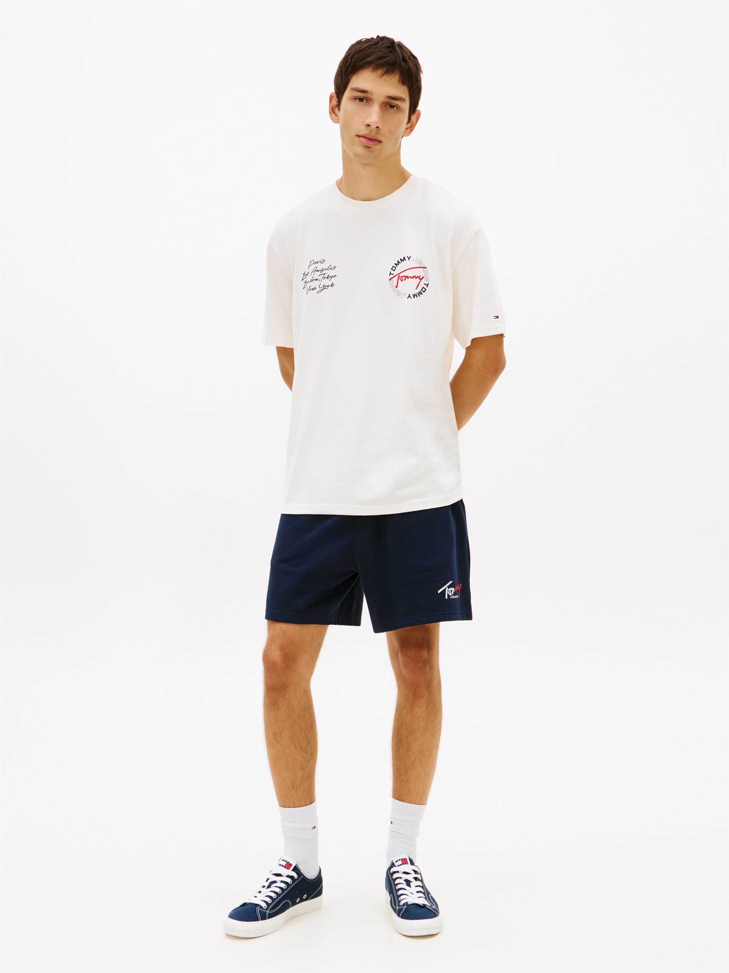 Tommy Jeans T-Shirt »TJM RELAXED SIGN CIRCLE« mit Markenprint