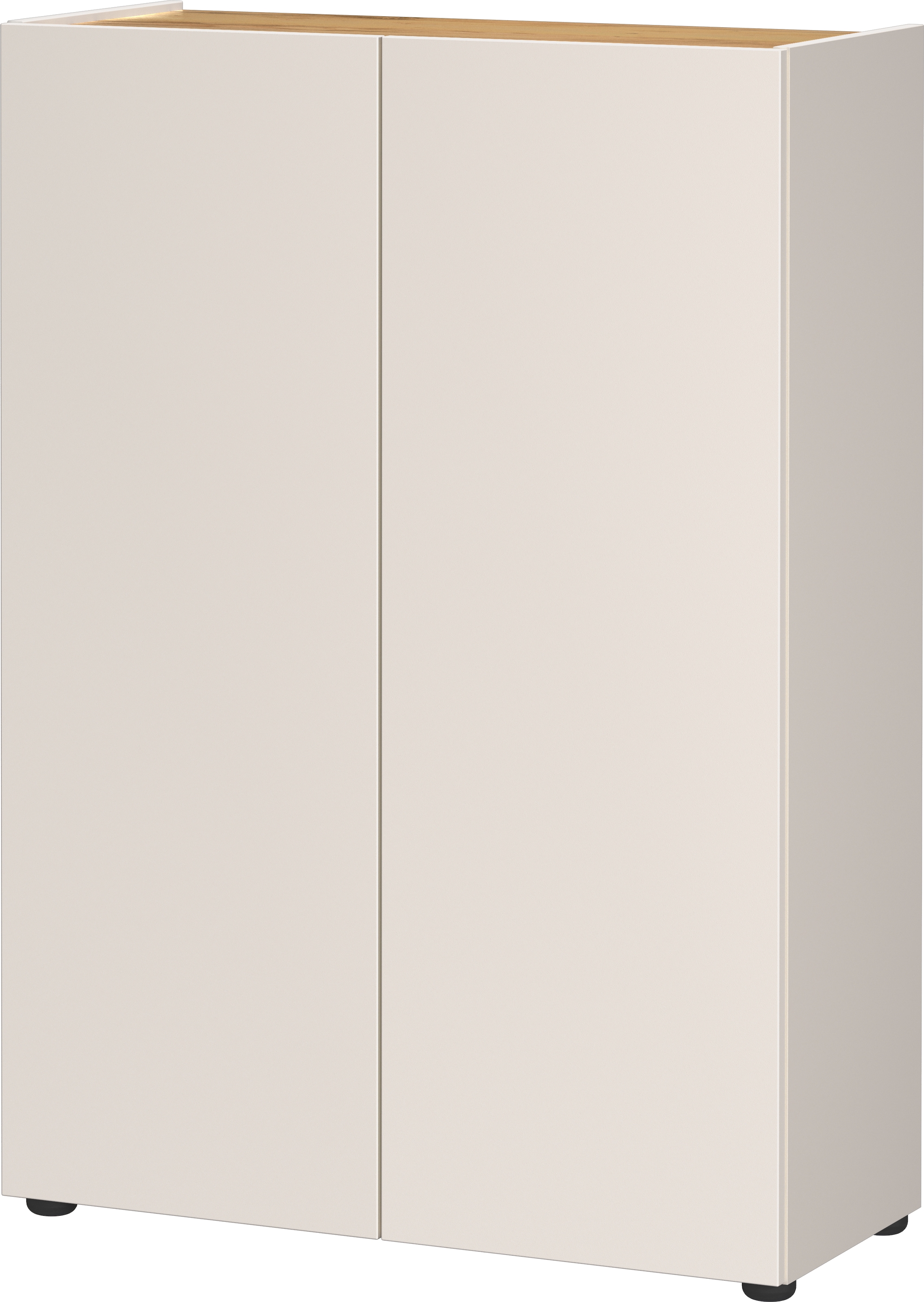 GERMANIA Schuhschrank "Alviano" 1 Stk. tlg. Mehrzweckschr., verstellb, Böden, griffloses Design, Breite: 74cm