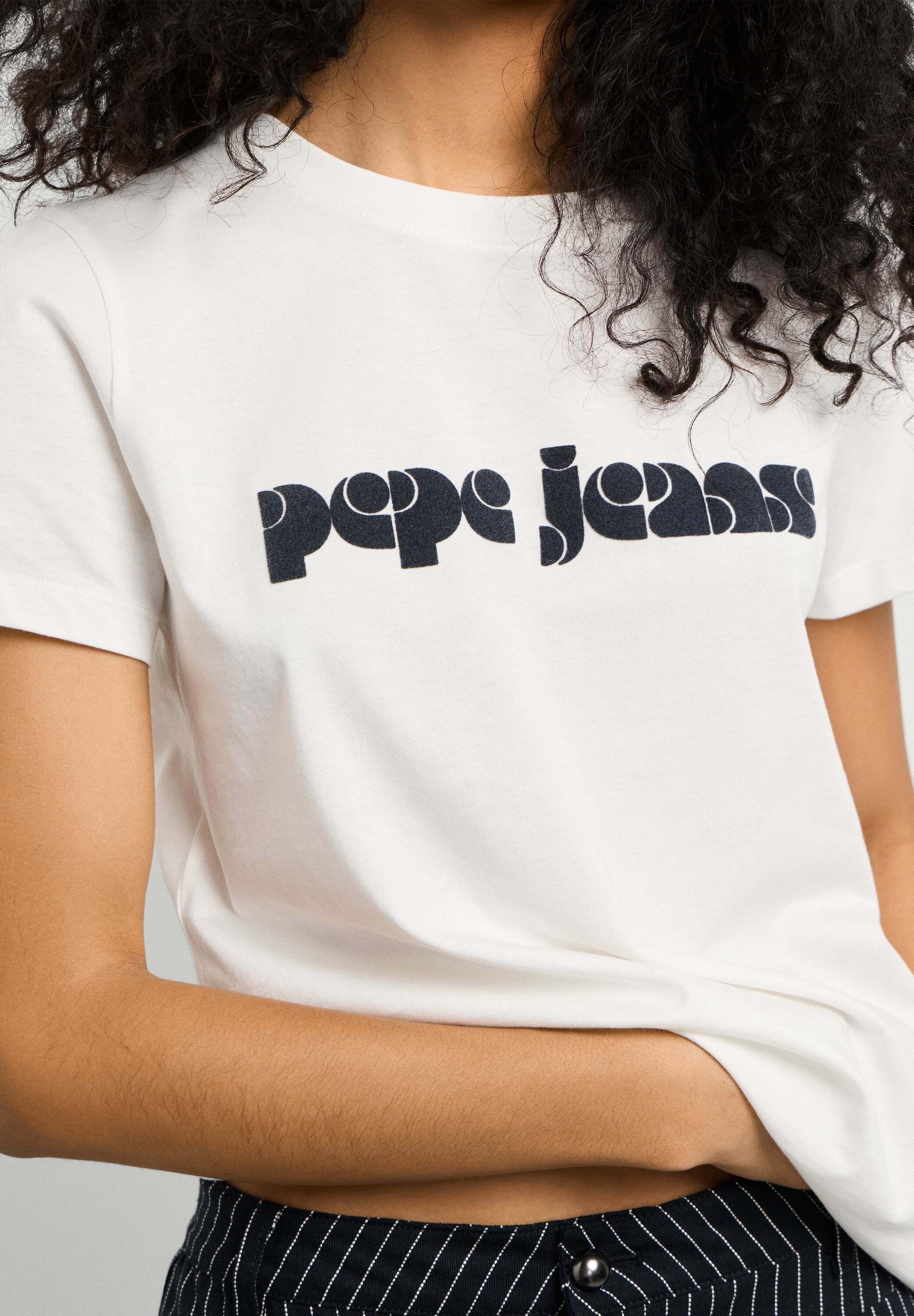 Pepe Jeans Print-Shirt »print t-shirt BENILDA«