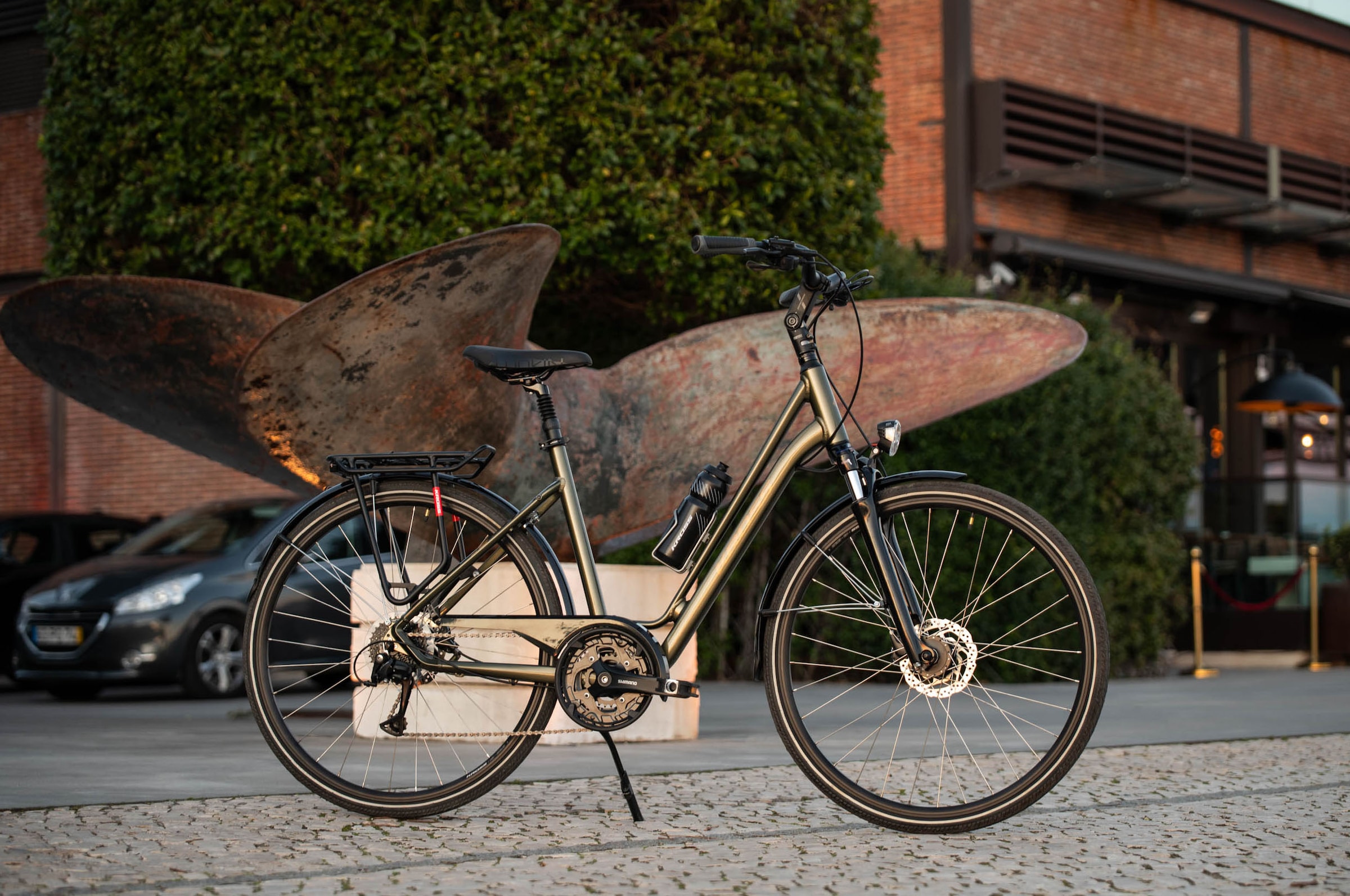 Kross Cityrad »Citybike Sentio 4.0«, 27 Gang, Shimano, ACERA T3000 Schaltwerk, Kettenschaltung
