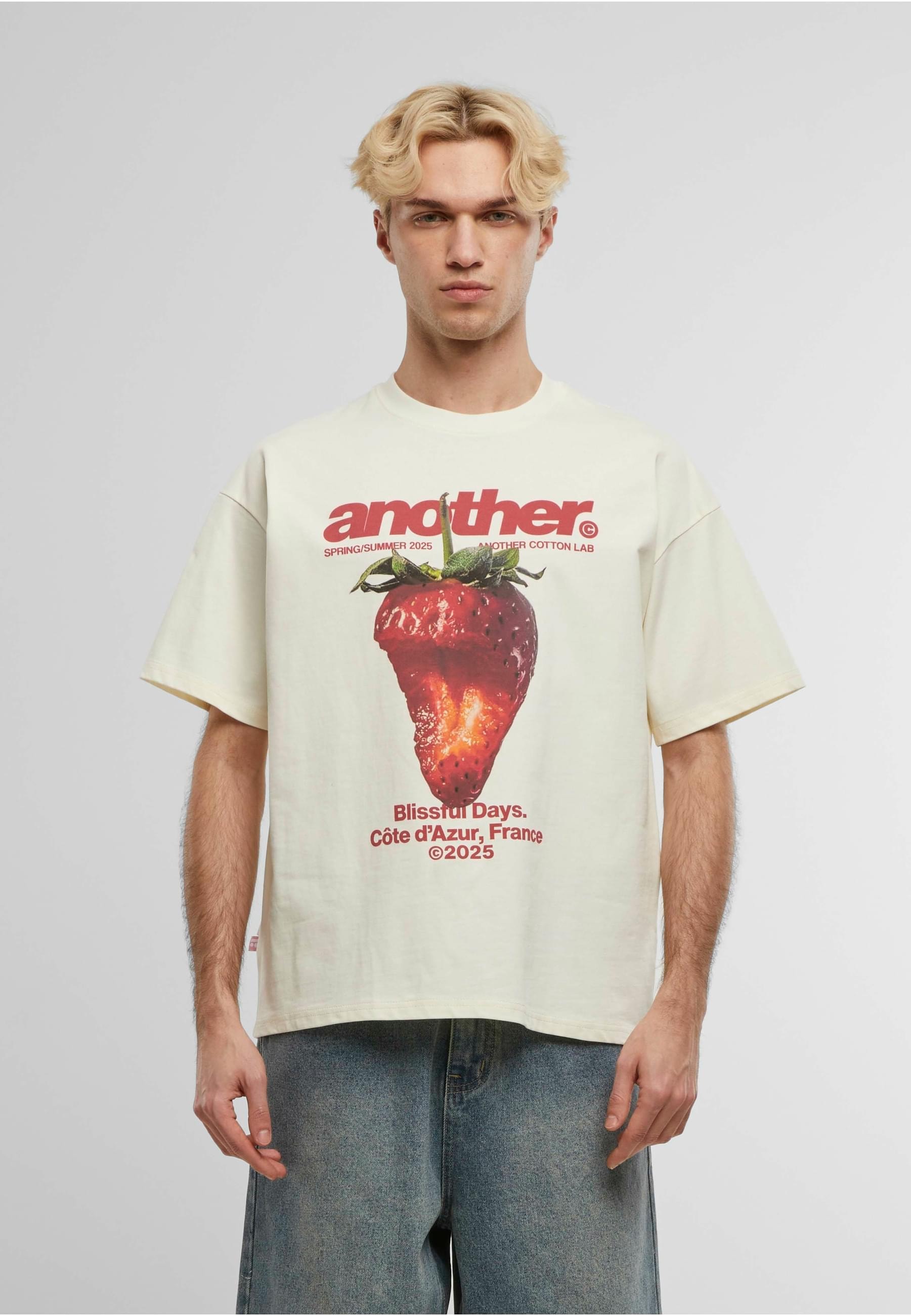 Another Cotton Lab T-Shirt »Another Cotton Lab Blissful Days Oversized Tshirt«, (1 tlg.)