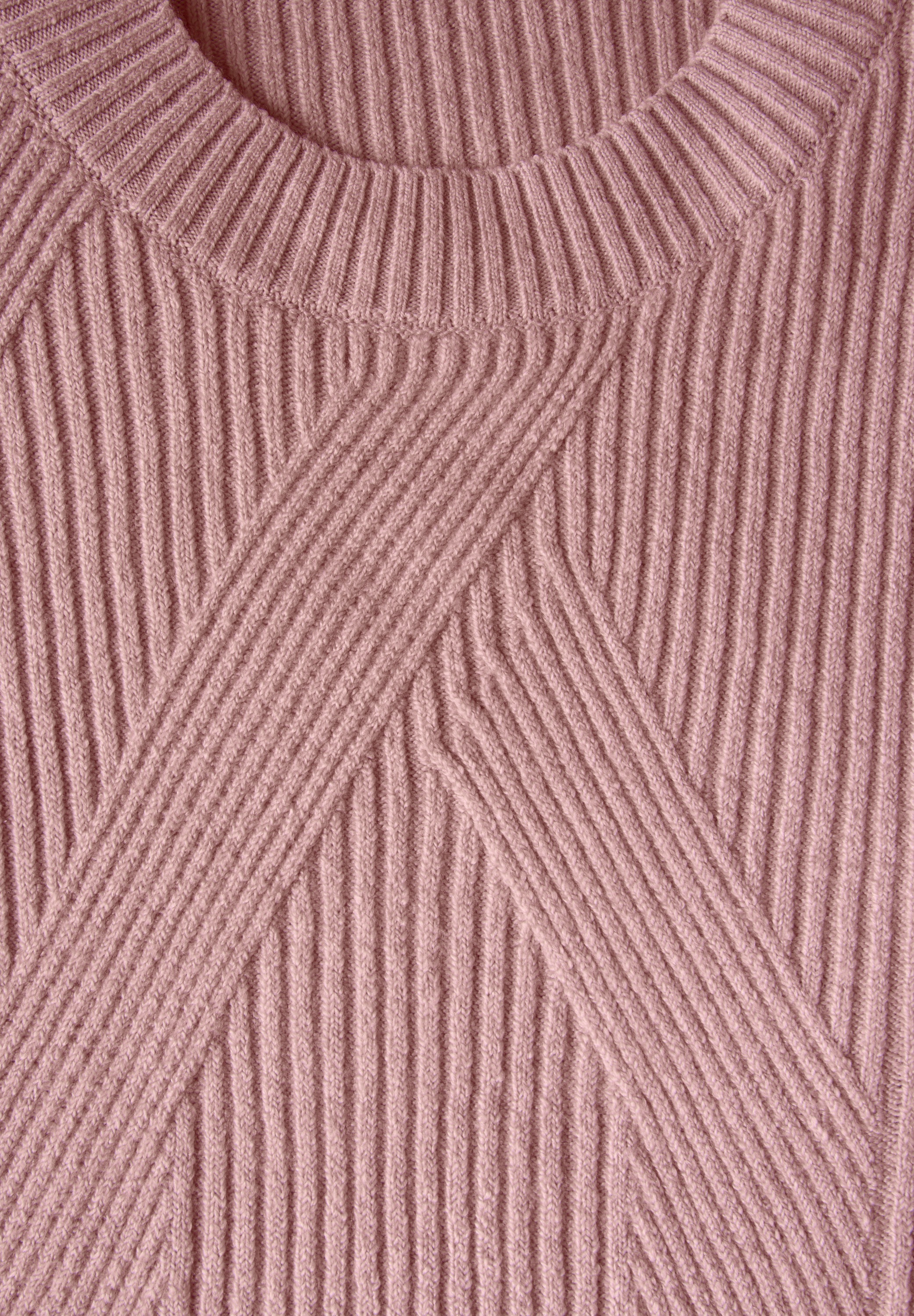 STREET ONE Strickpullover, mit markantem Strukturmuster