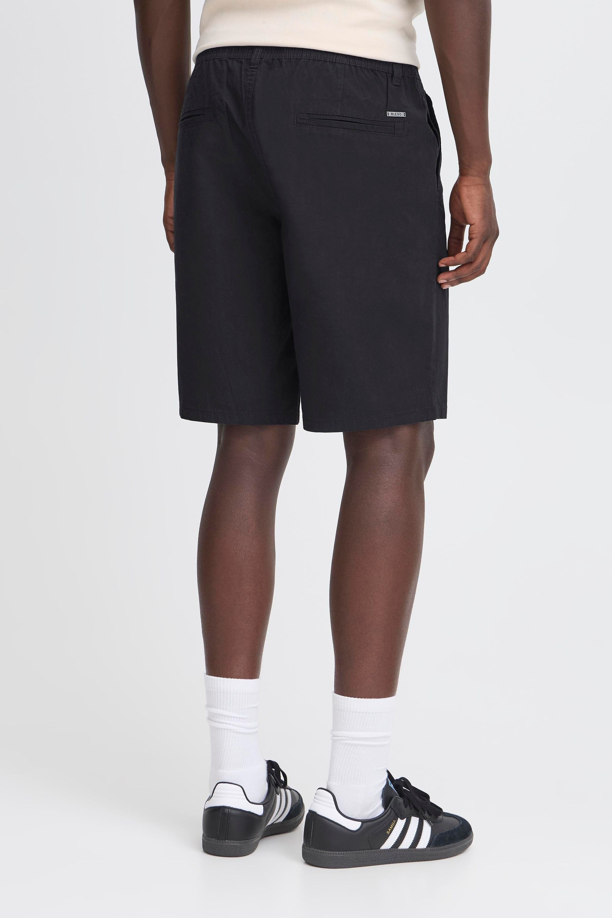 BLEND BHTibo Herren Chino Shorts Schwarz Größe S 3