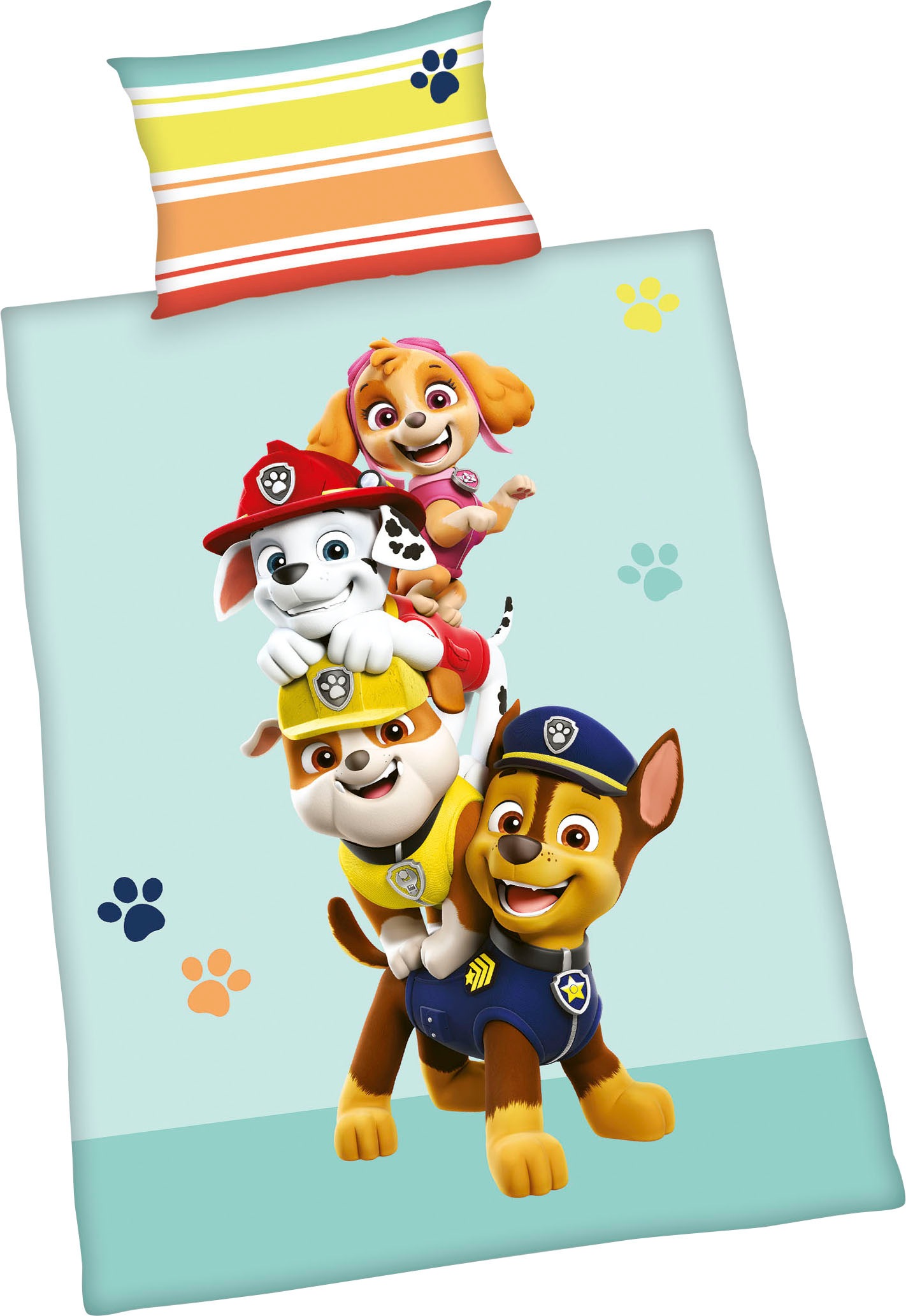 PAW PATROL Babybettwäsche "Paw Patrol" mit liebevollem Motiv günstig online kaufen